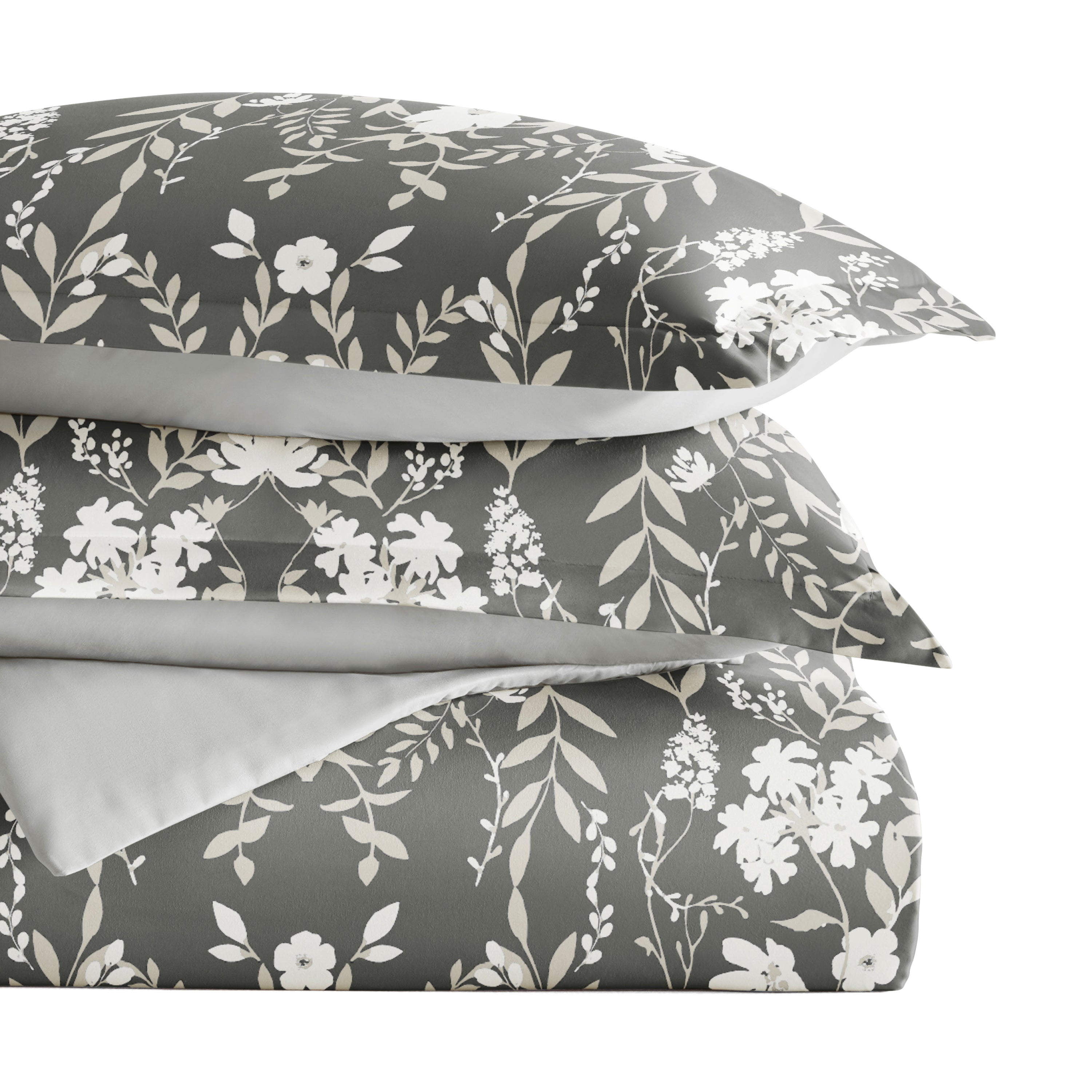 Secret Garden Patterned Reversible Duvet Cover Set