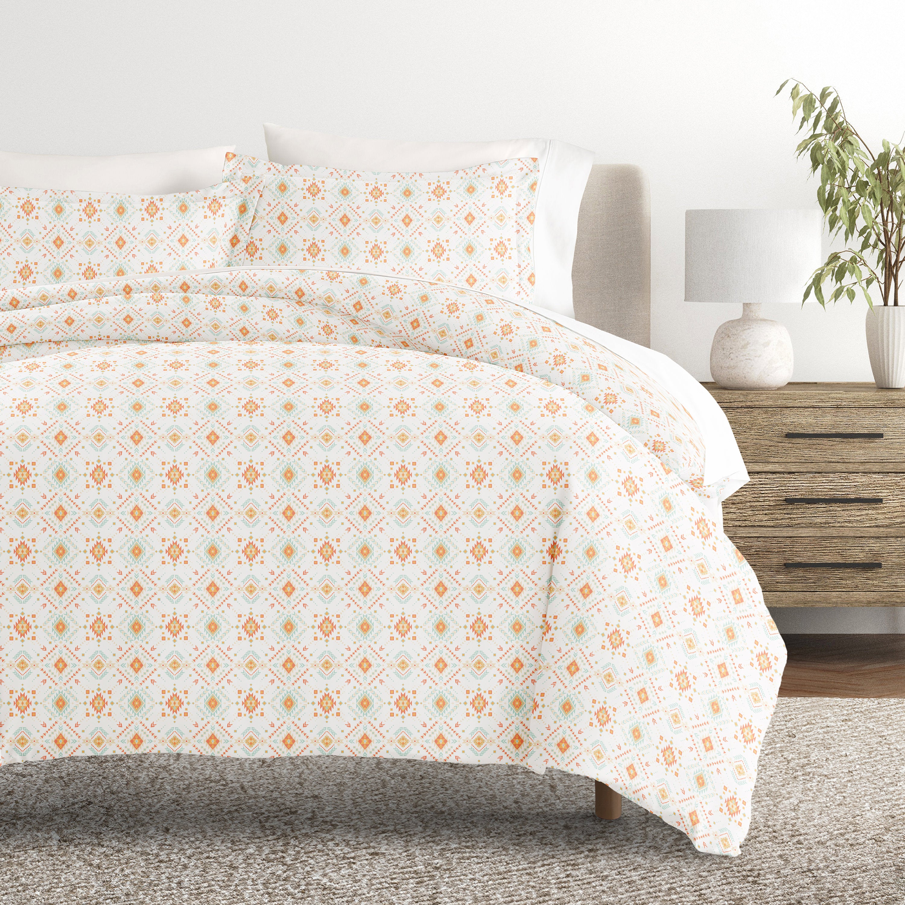 Aztec Dreams Patterned Duvet Cover Set