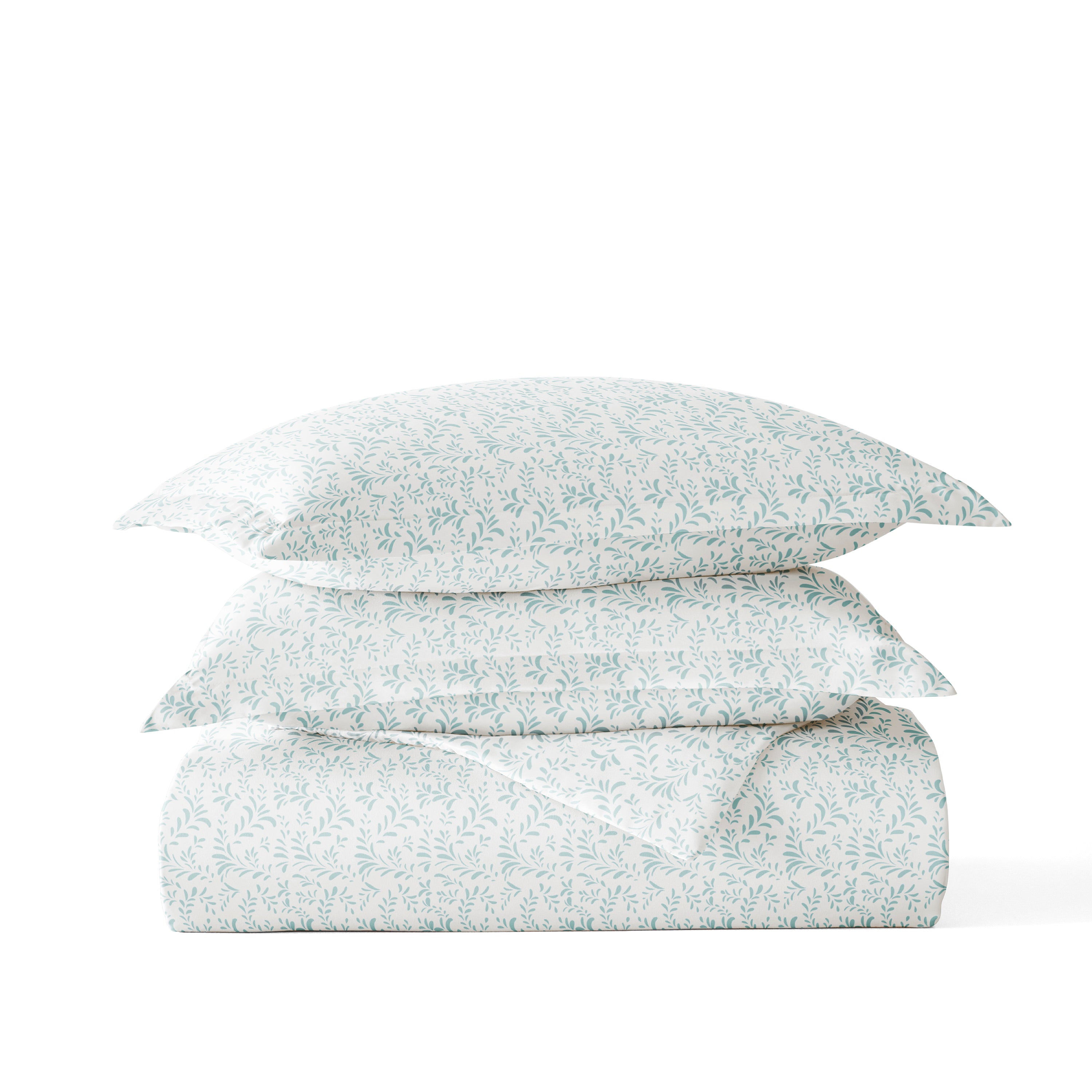 Burst of Vines Patterned Duvet Cover Set