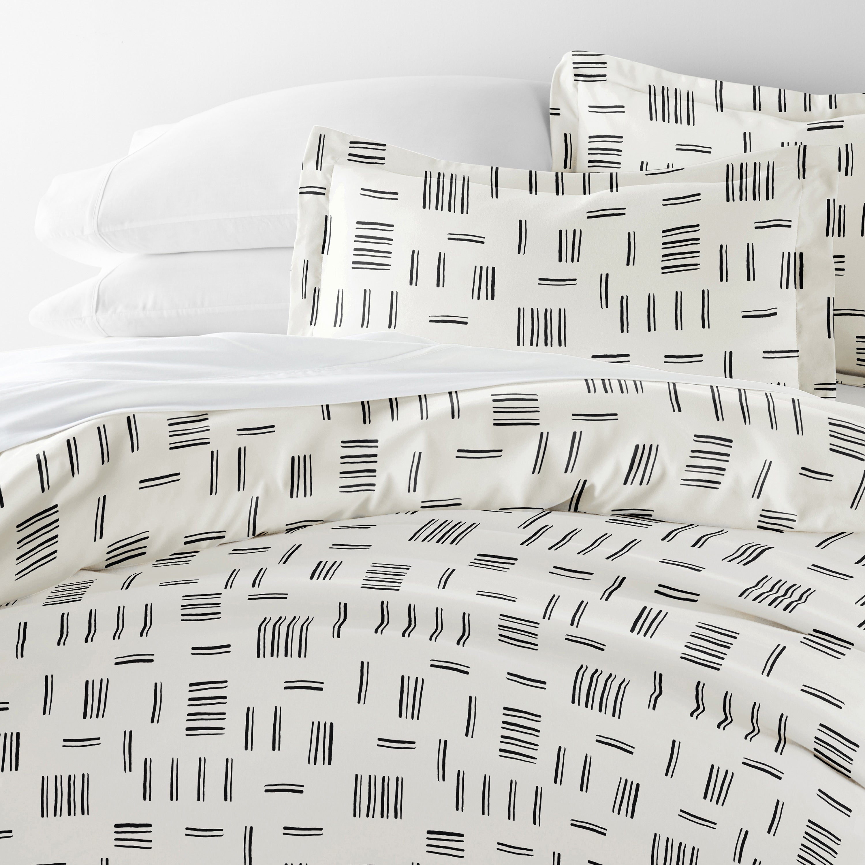 Geo Dash Patterned Duvet Cover Set