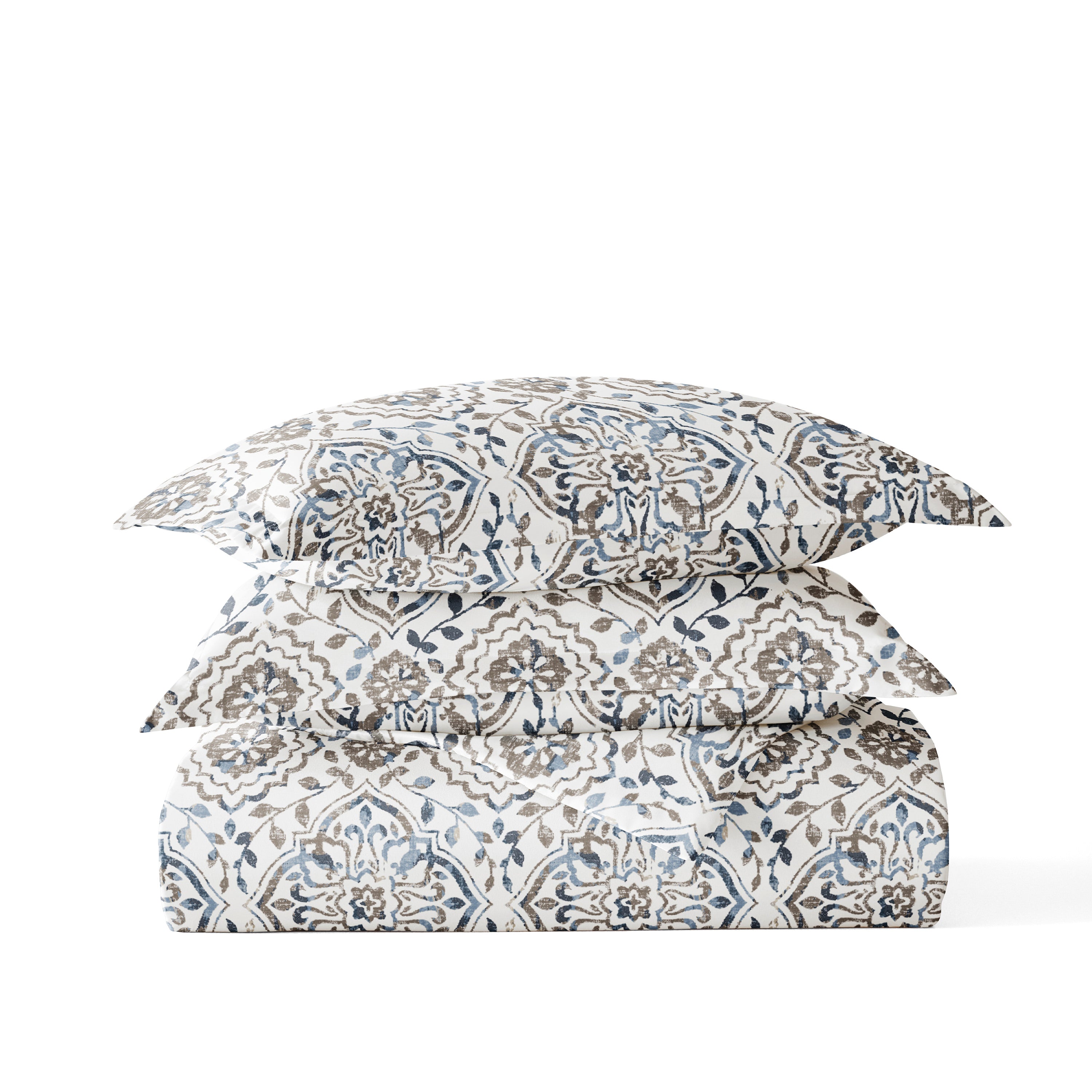 Oasis Patterned Duvet Cover Set