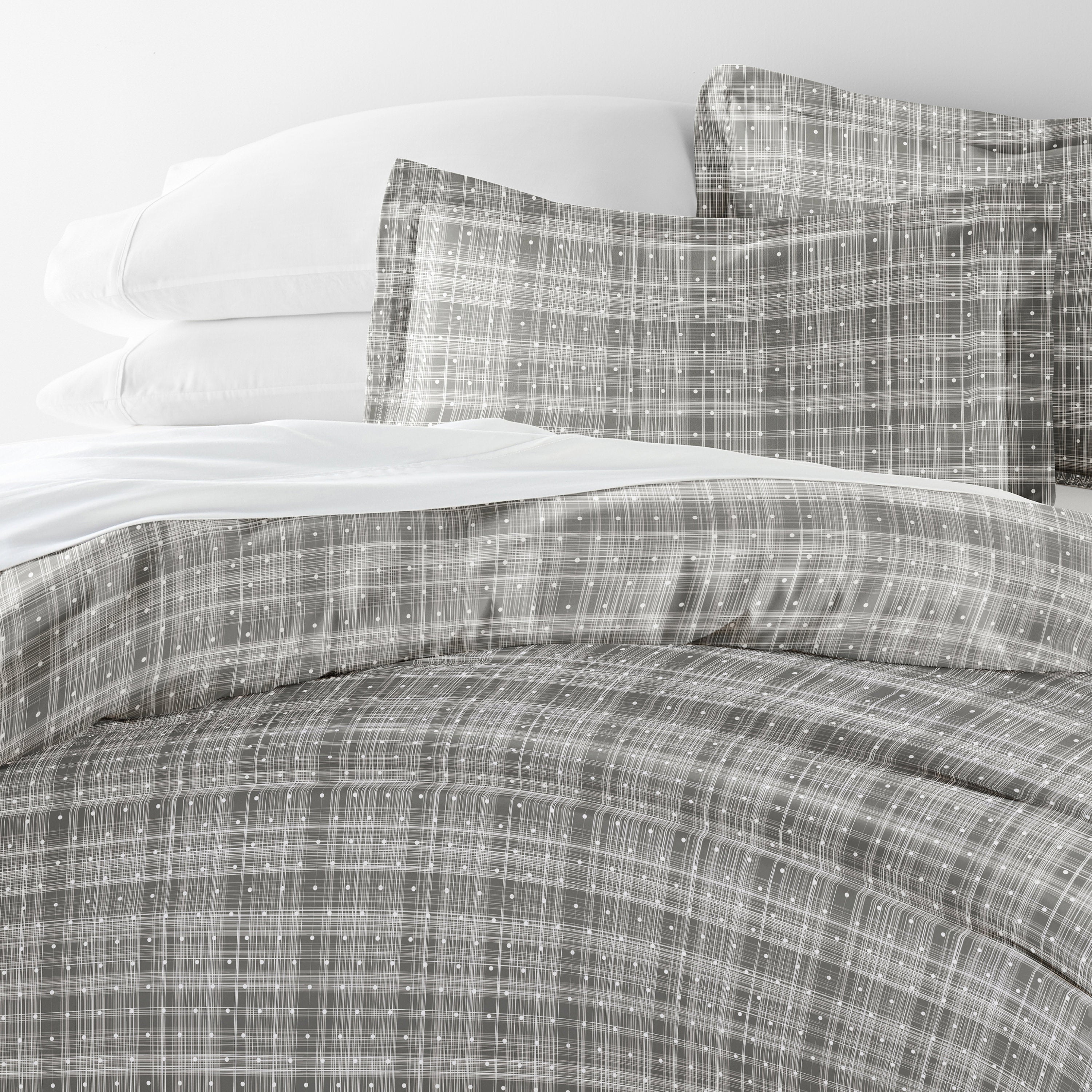 Polka Dot Patterned Duvet Cover Set
