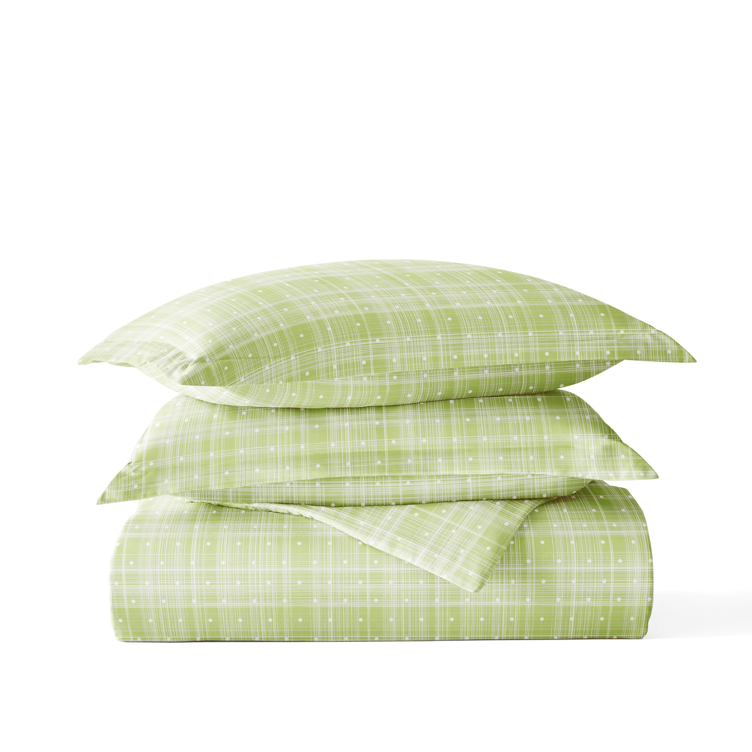 Polka Dot Patterned Duvet Cover Set