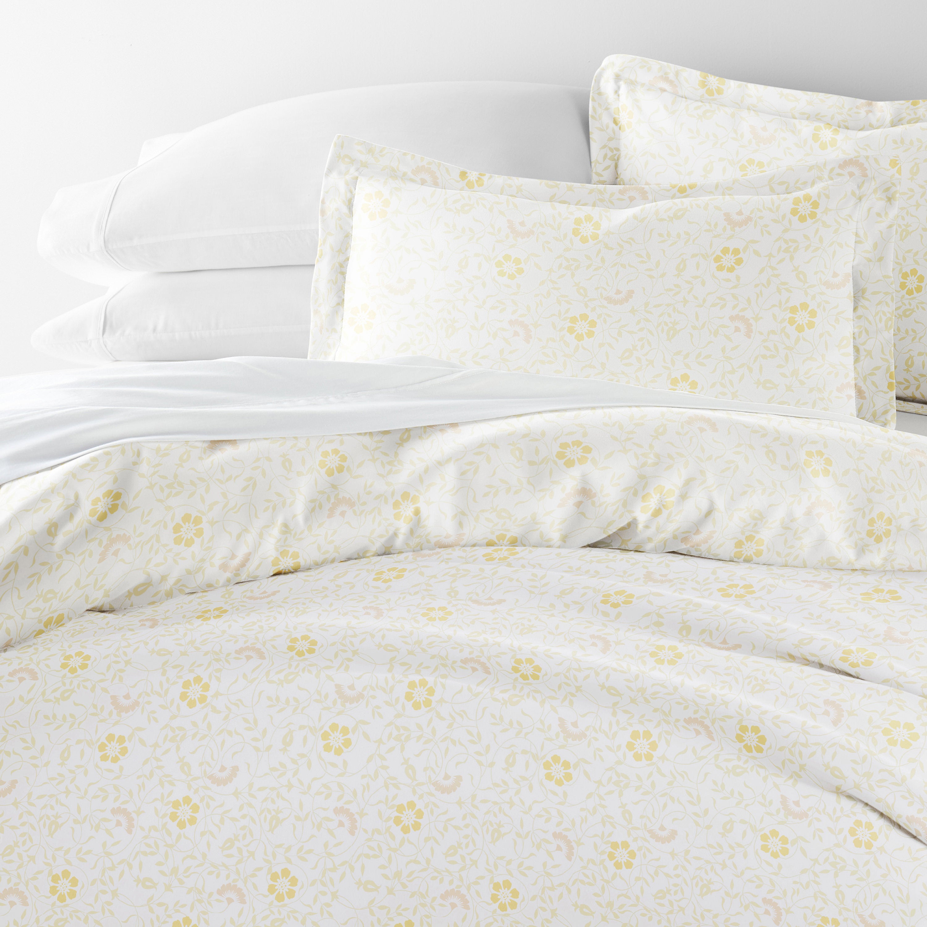 Spring Vines Patterned Duvet Cover Set