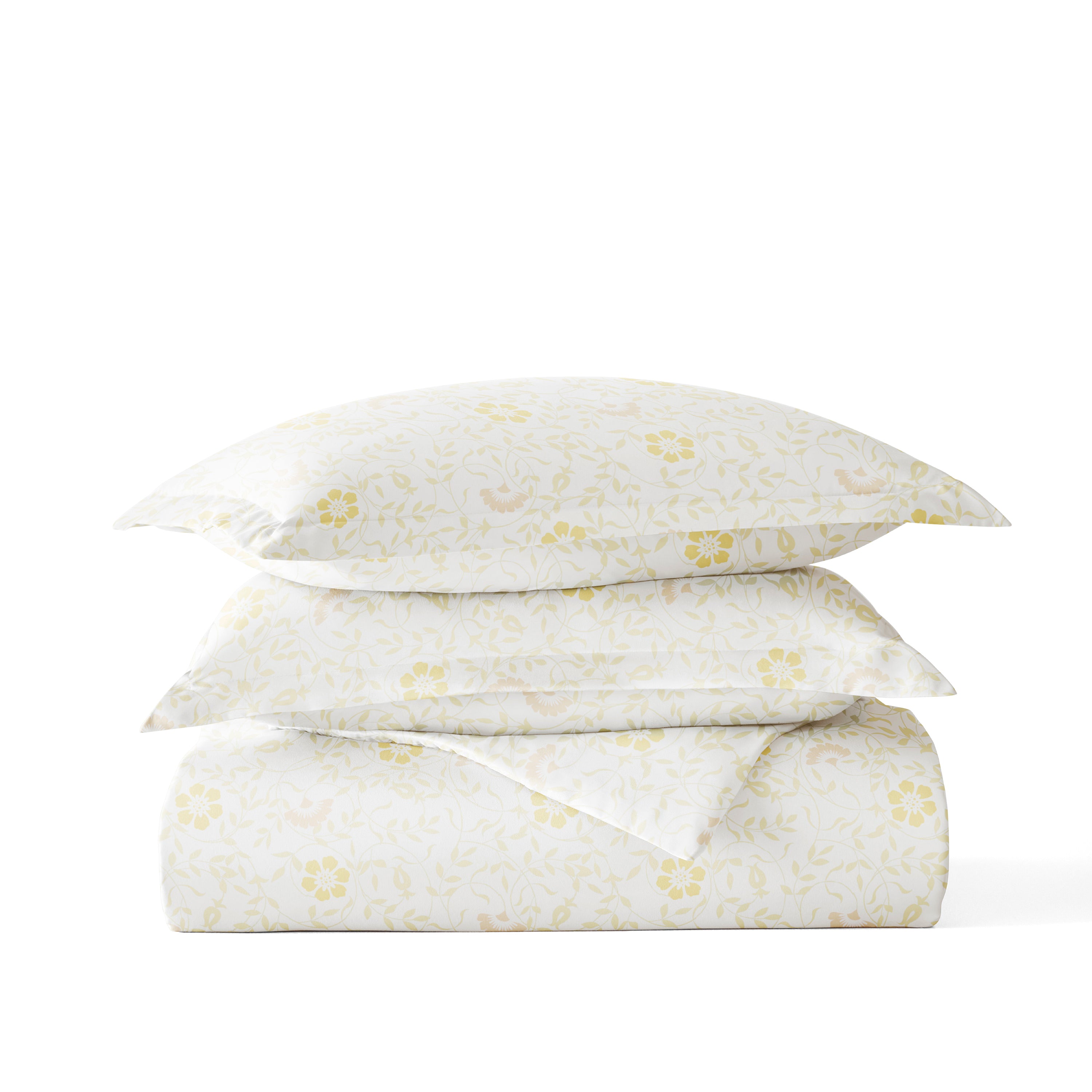 Spring Vines Patterned Duvet Cover Set