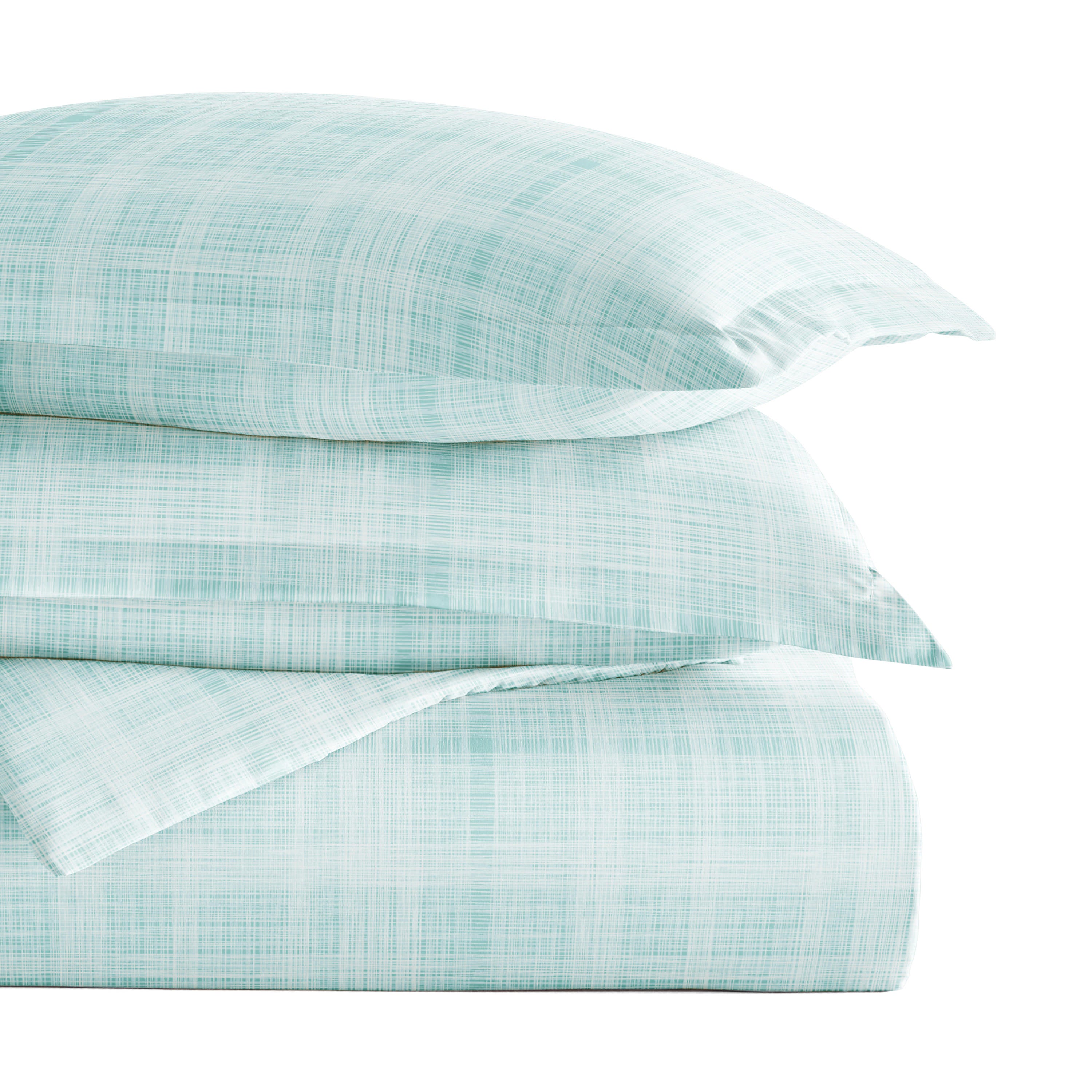 Thatch Patterned Duvet Cover Set