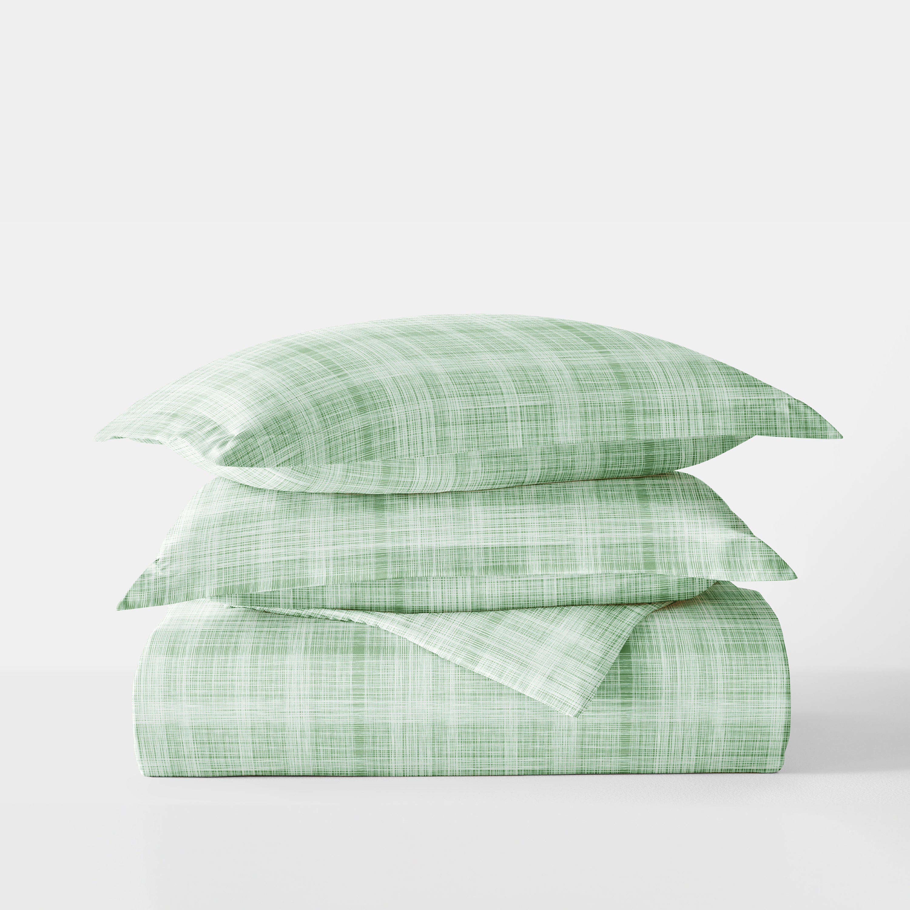Thatch Patterned Duvet Cover Set