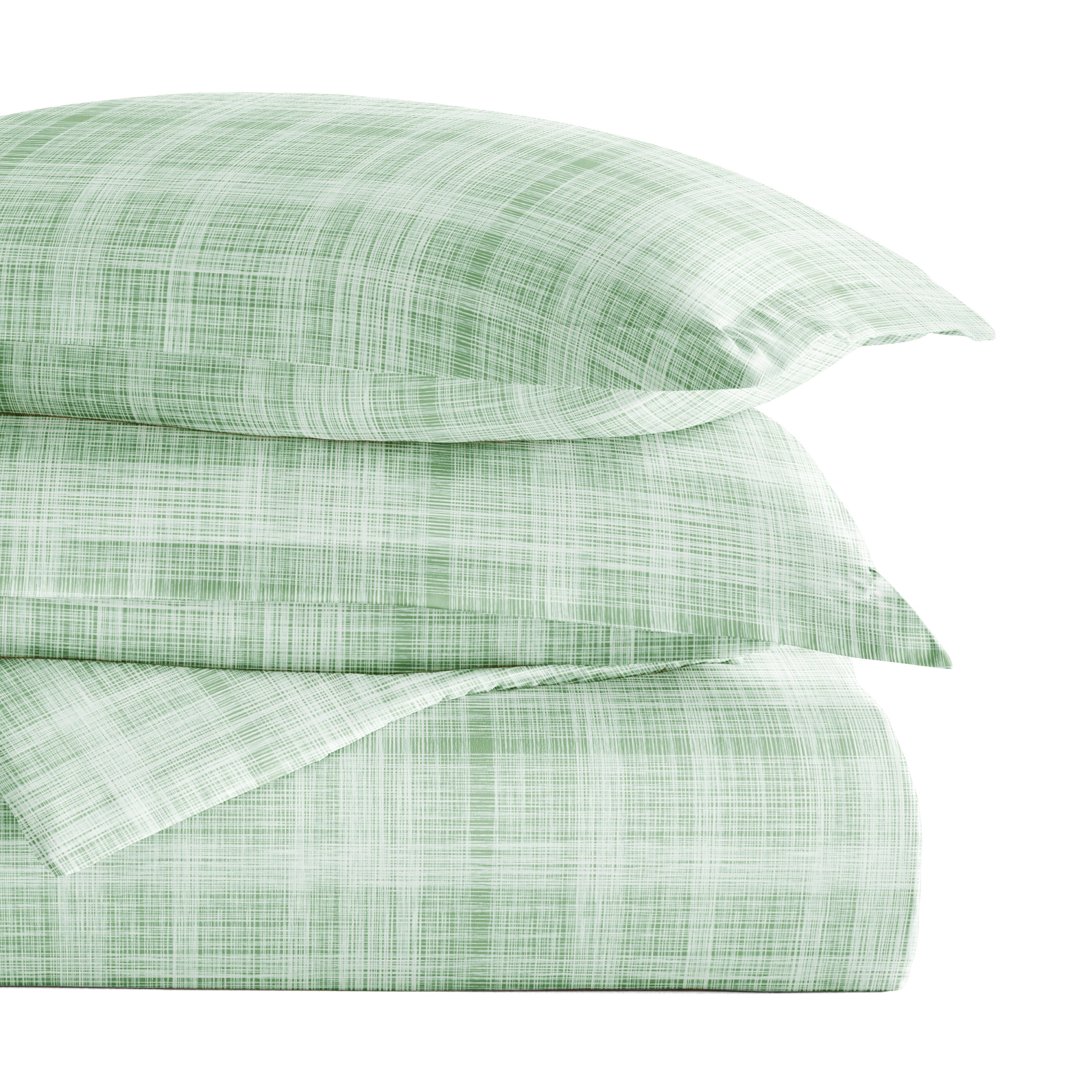 Thatch Patterned Duvet Cover Set