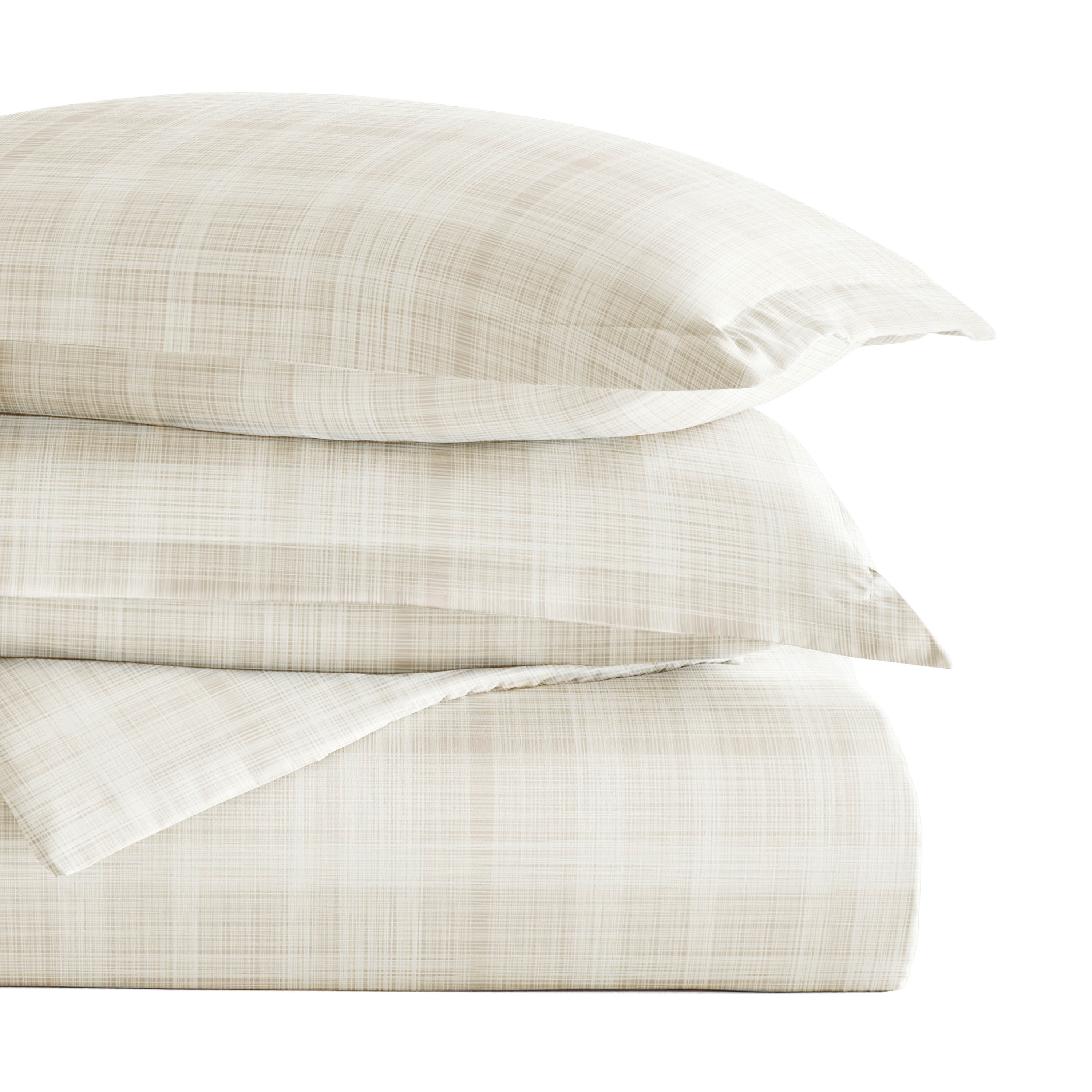 Thatch Patterned Duvet Cover Set