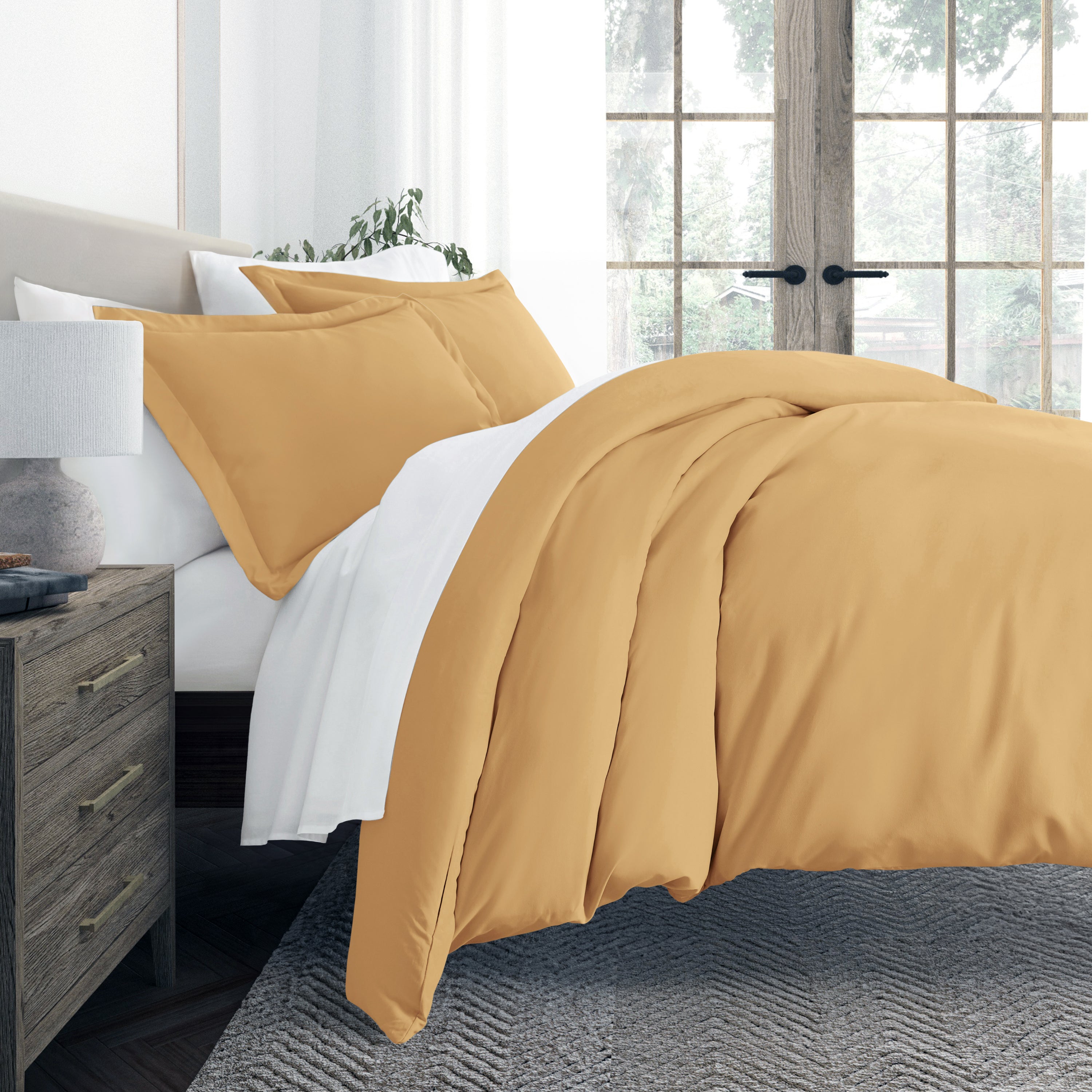 Solid Duvet Cover Set
