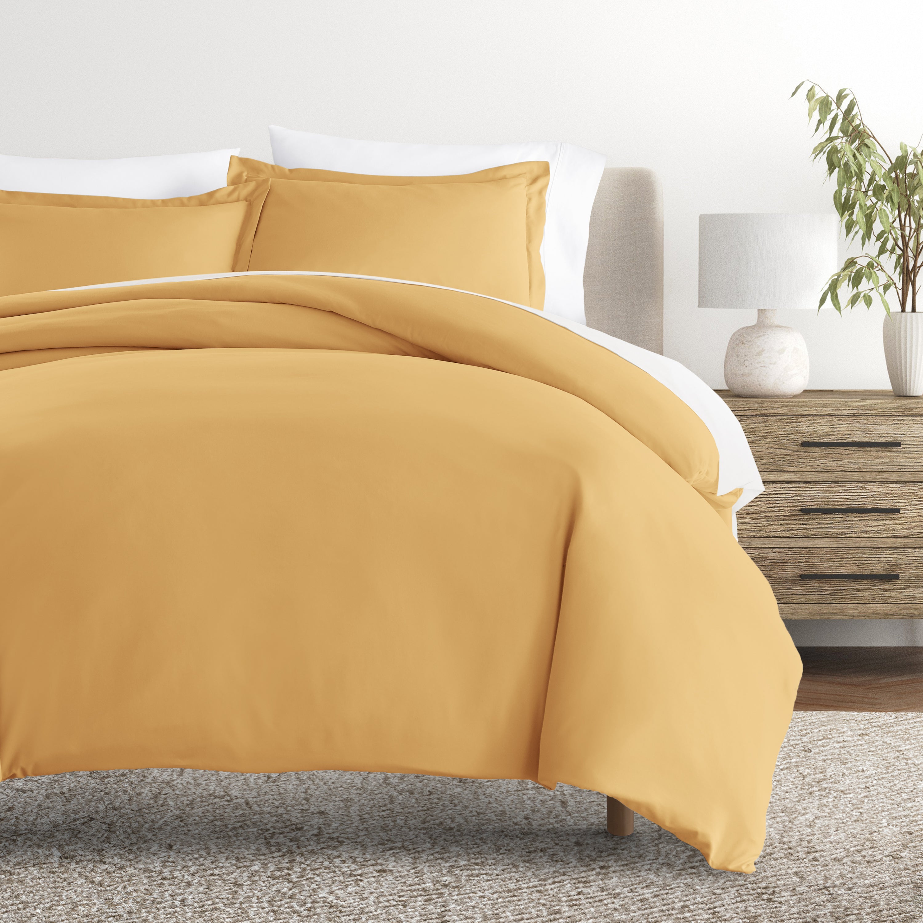 Solid Duvet Cover Set
