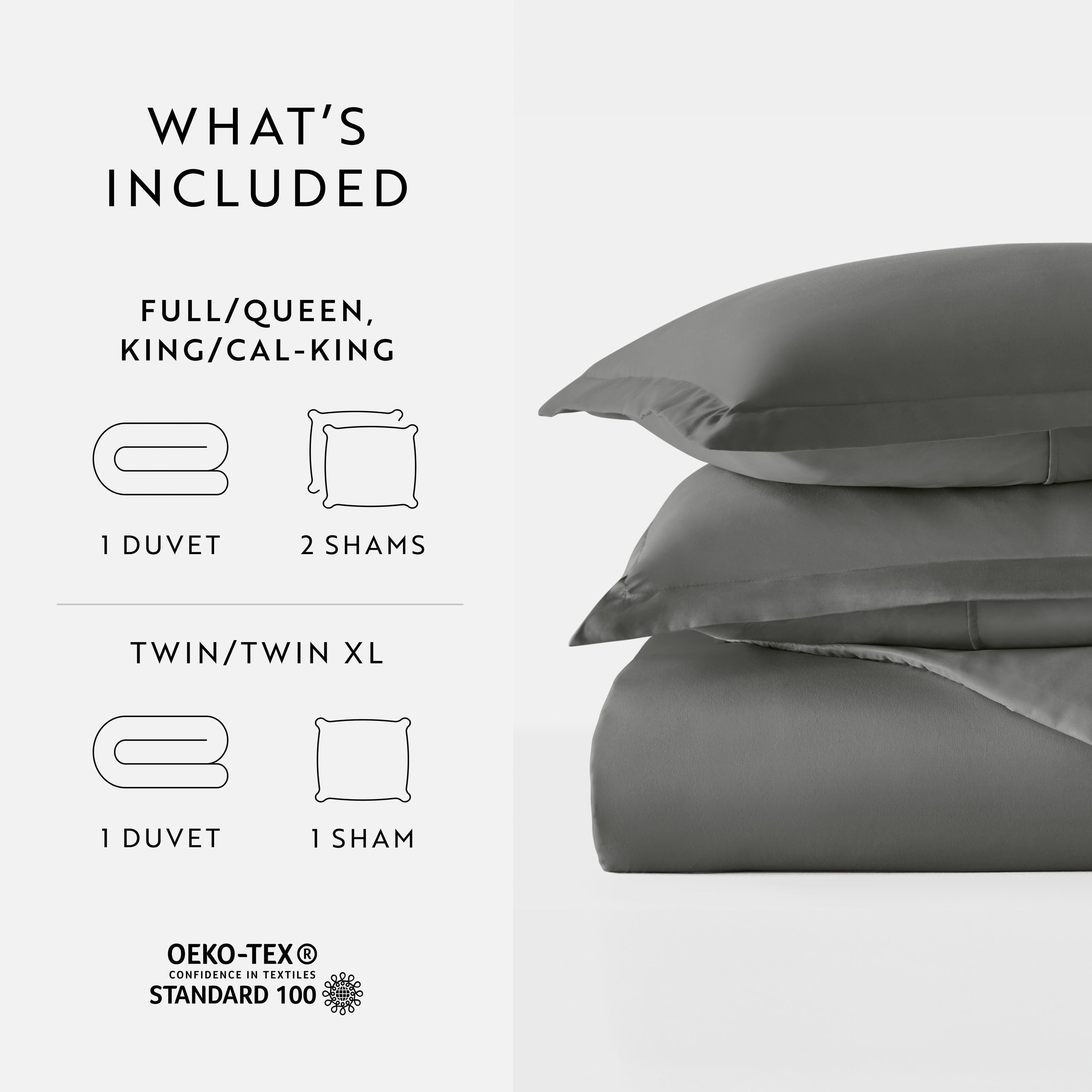 Solid Duvet Cover Set