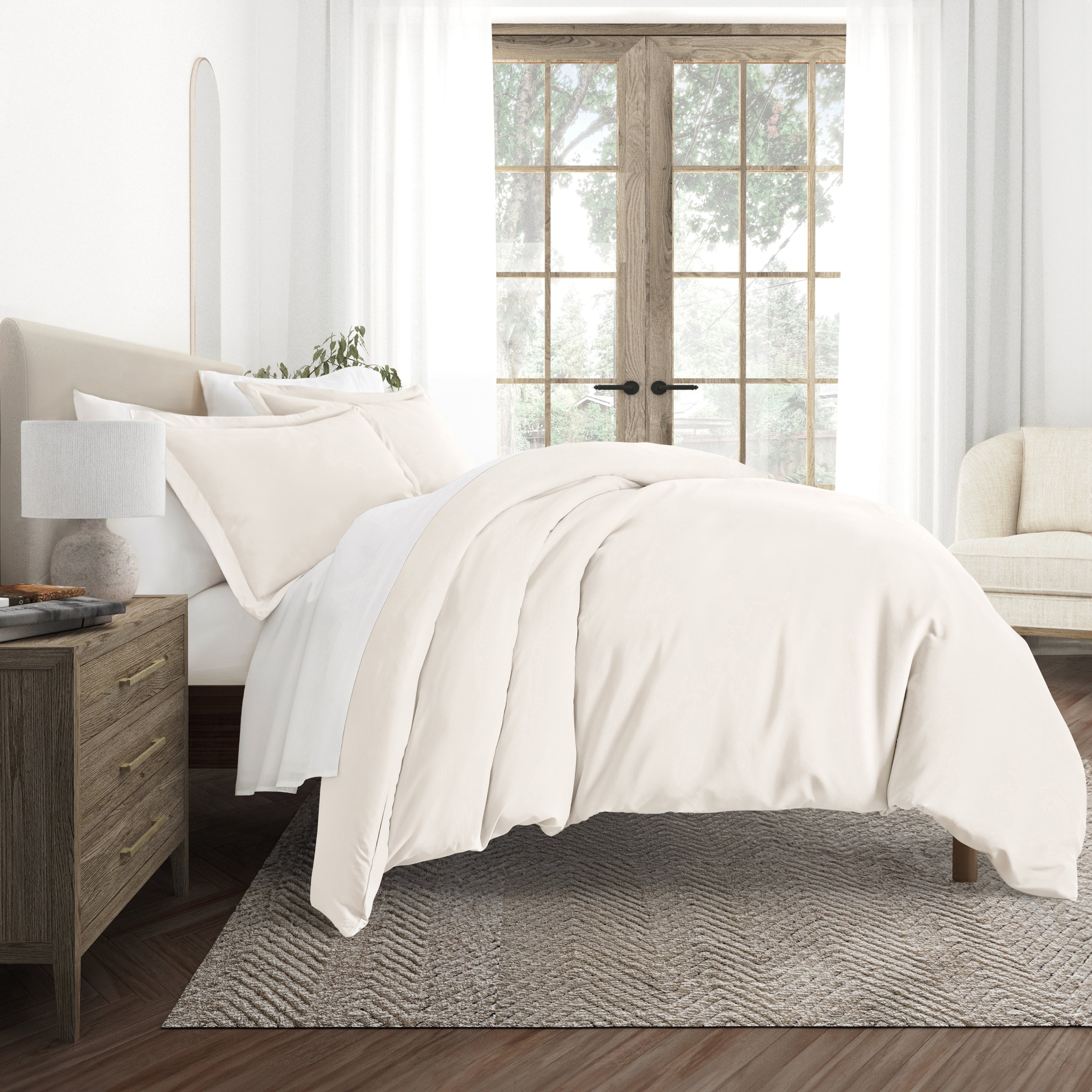 Solid Duvet Cover Set