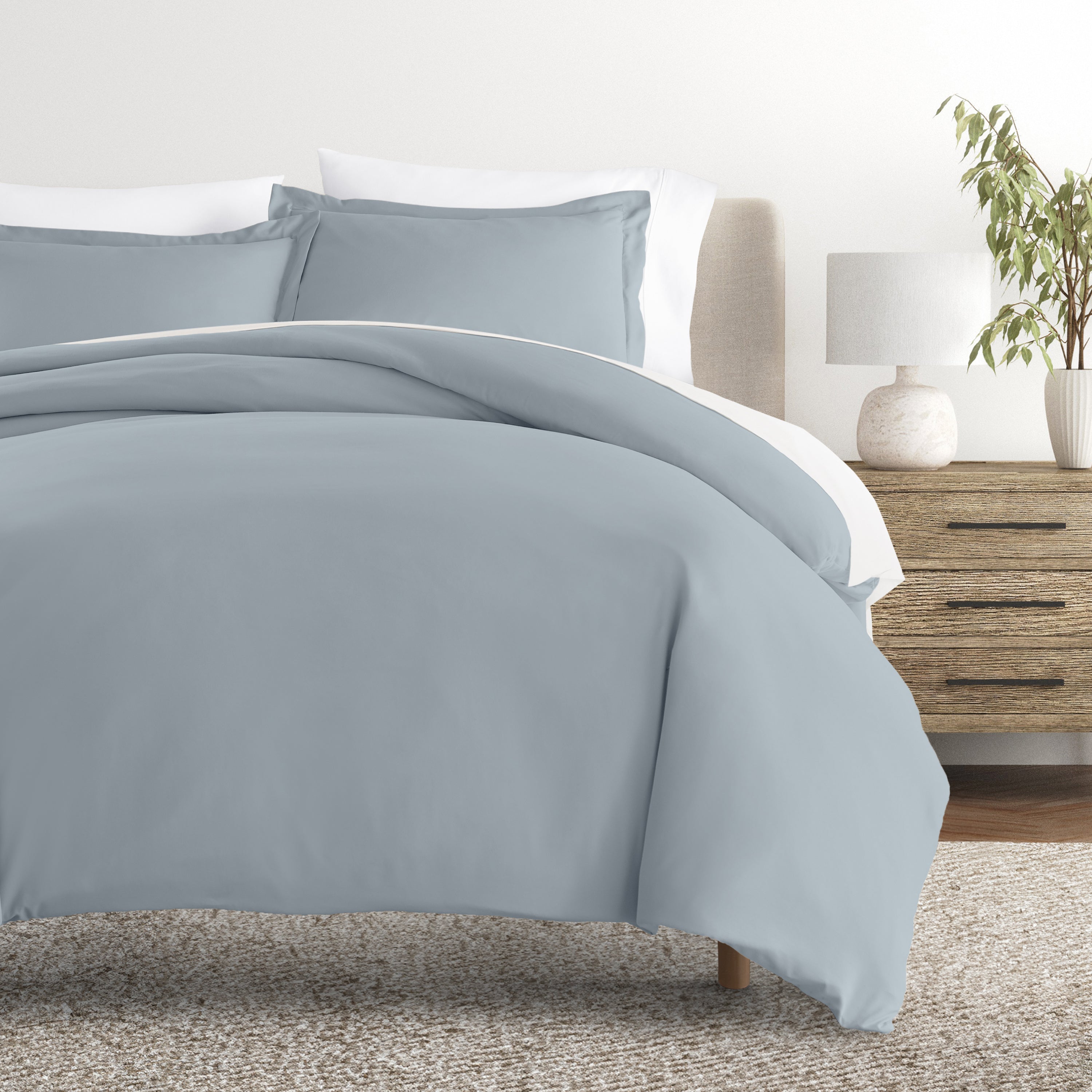 Solid Duvet Cover Set