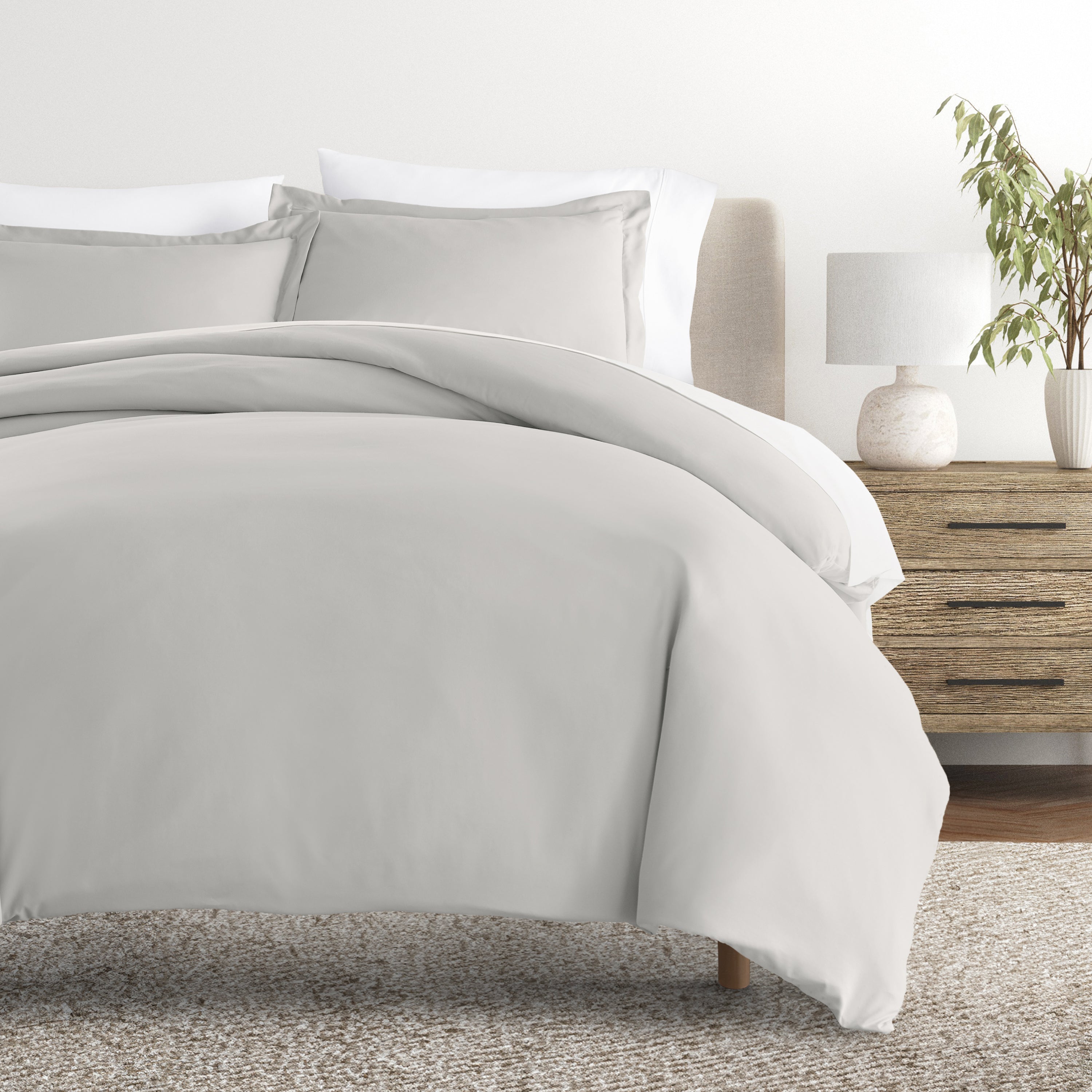 Solid Duvet Cover Set