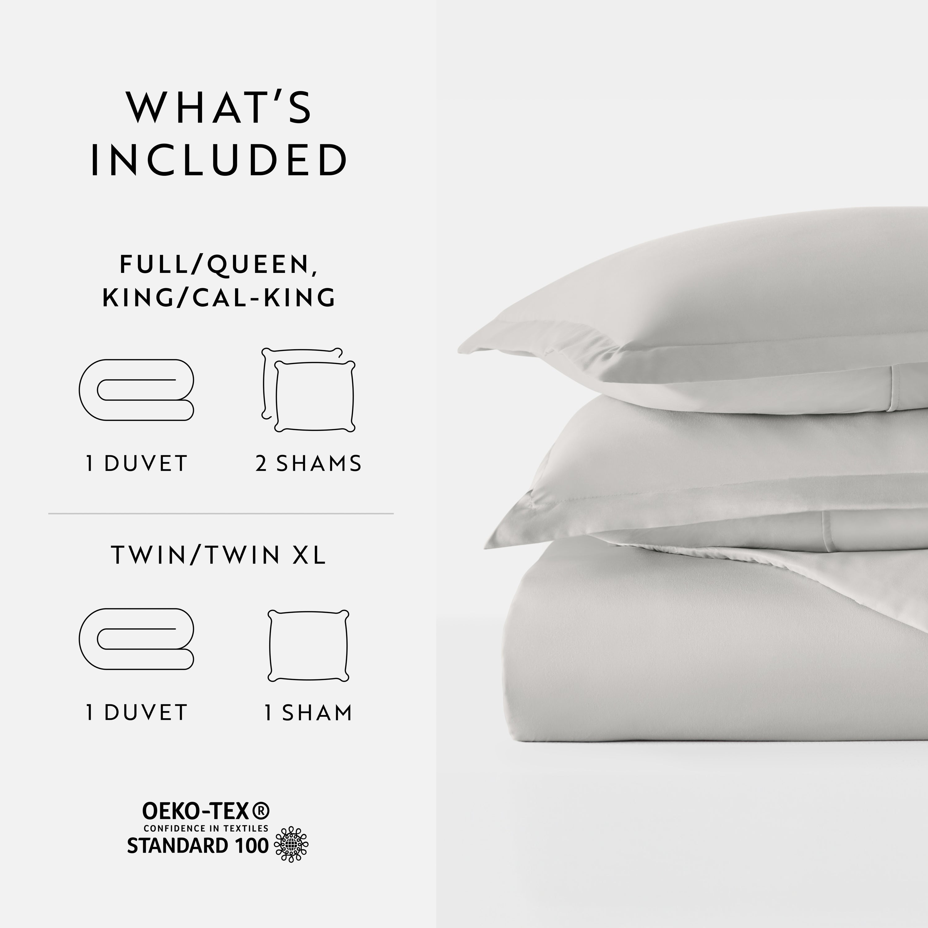 Solid Duvet Cover Set