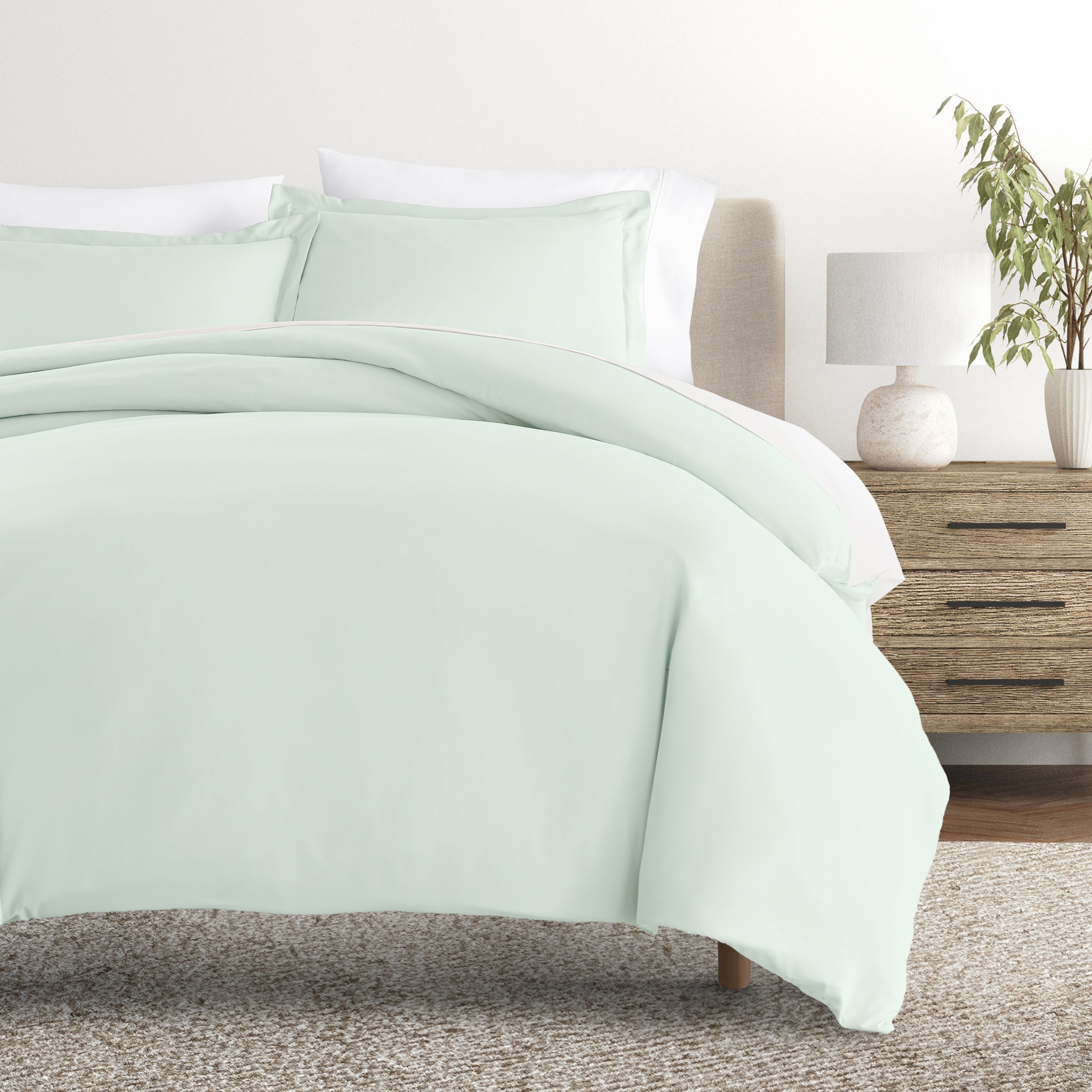 Solid Duvet Cover Set