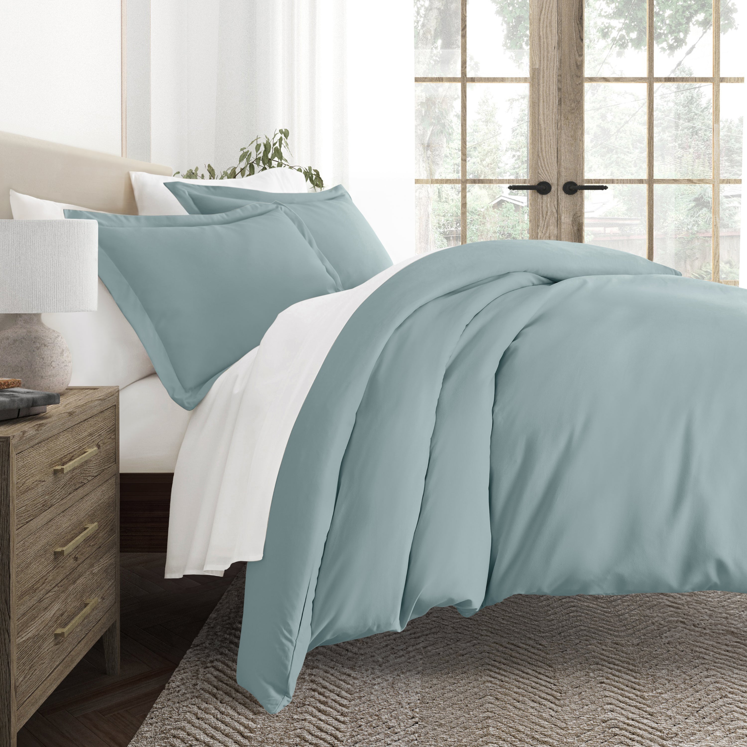 Solid Duvet Cover Set