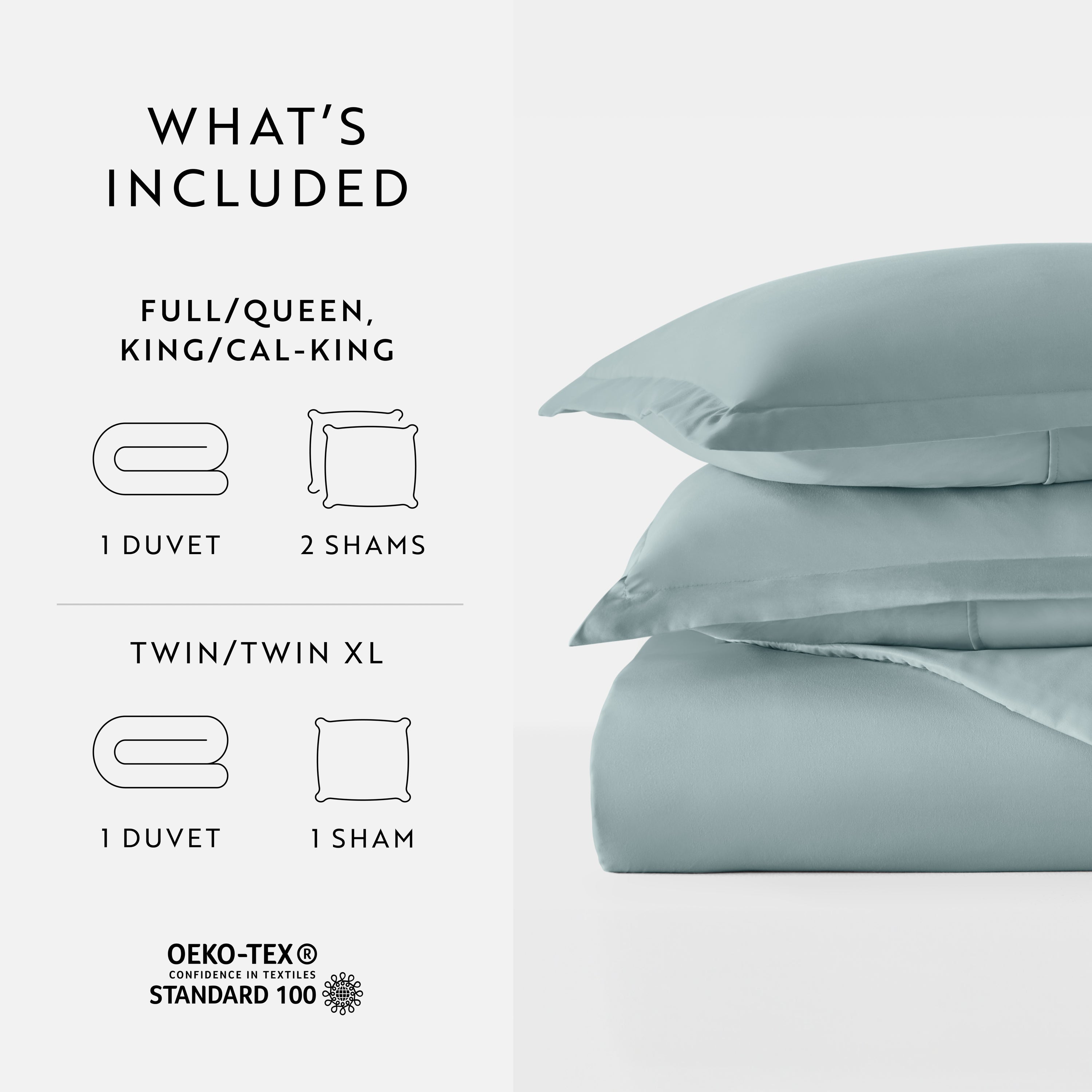 Solid Duvet Cover Set