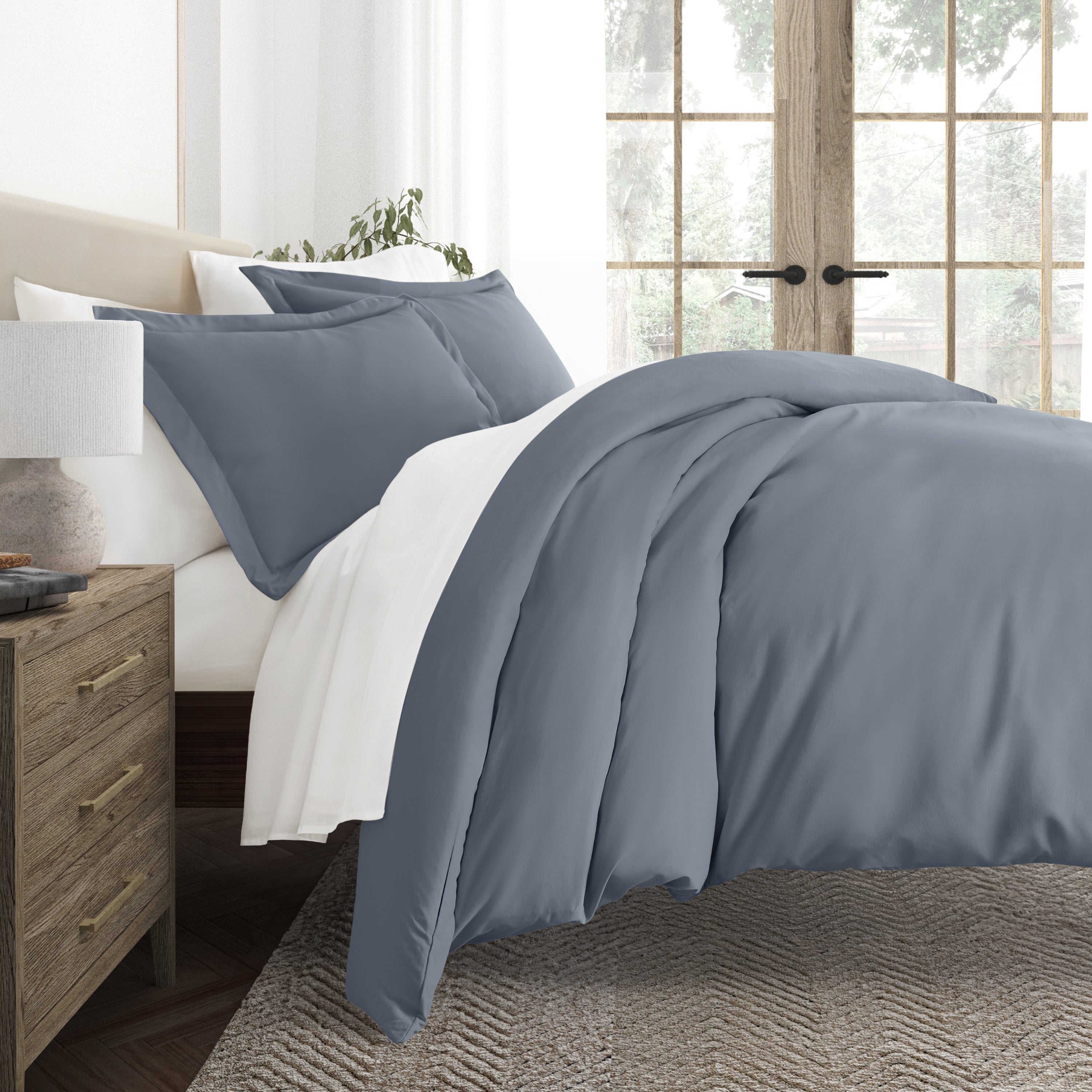 Solid Duvet Cover Set