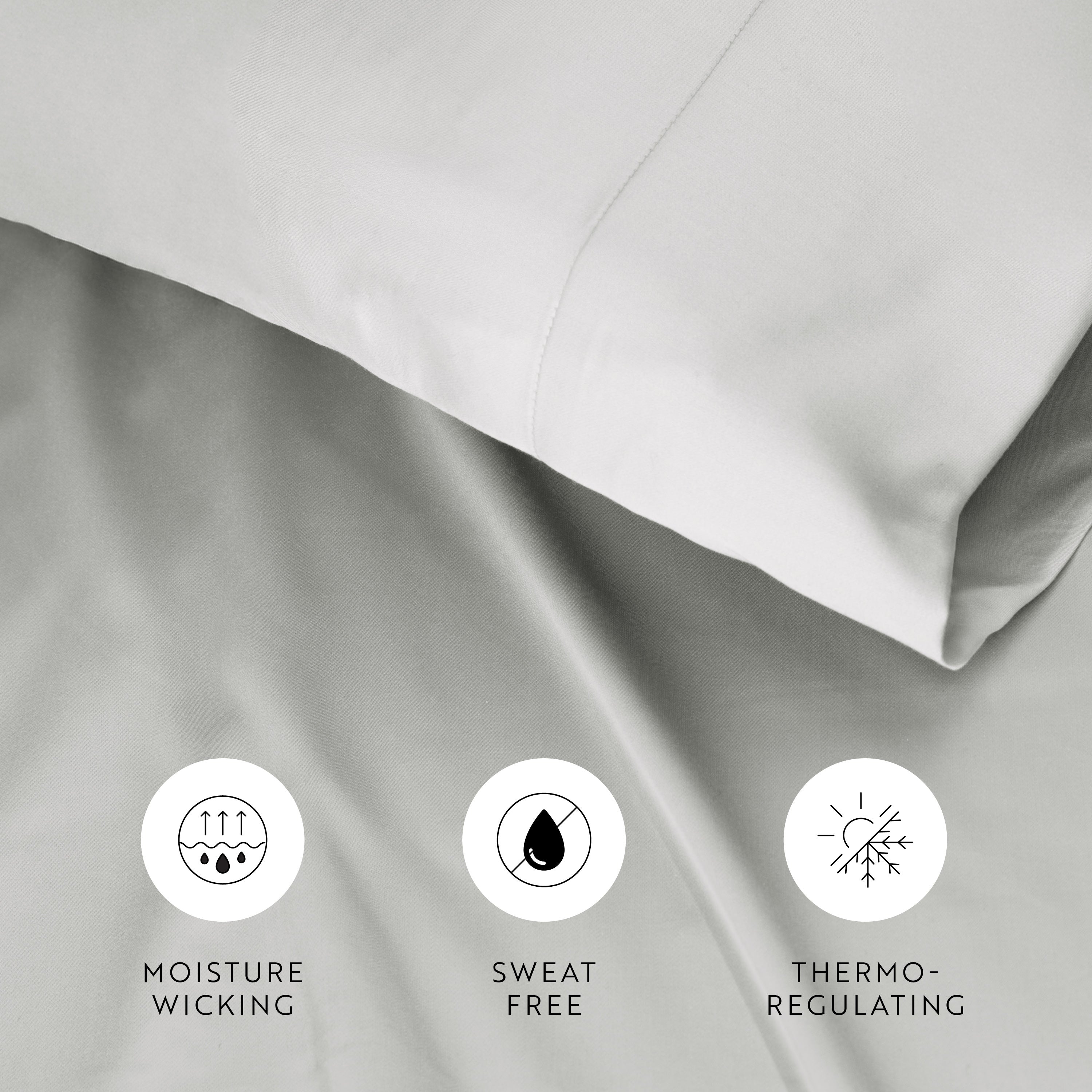 Naturally Cooling Bamboo Pillowcase Set