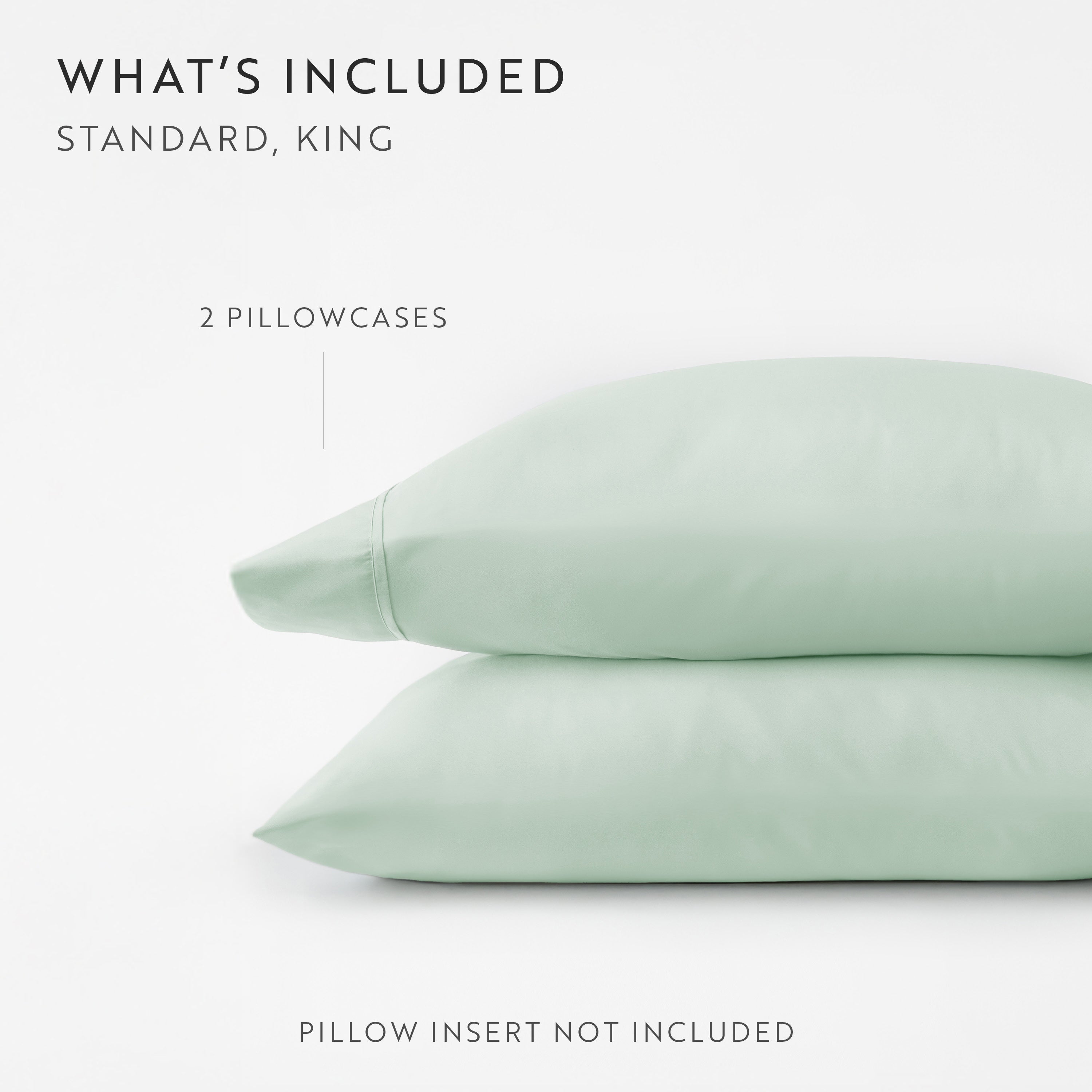 Double Brushed Pillowcase Set