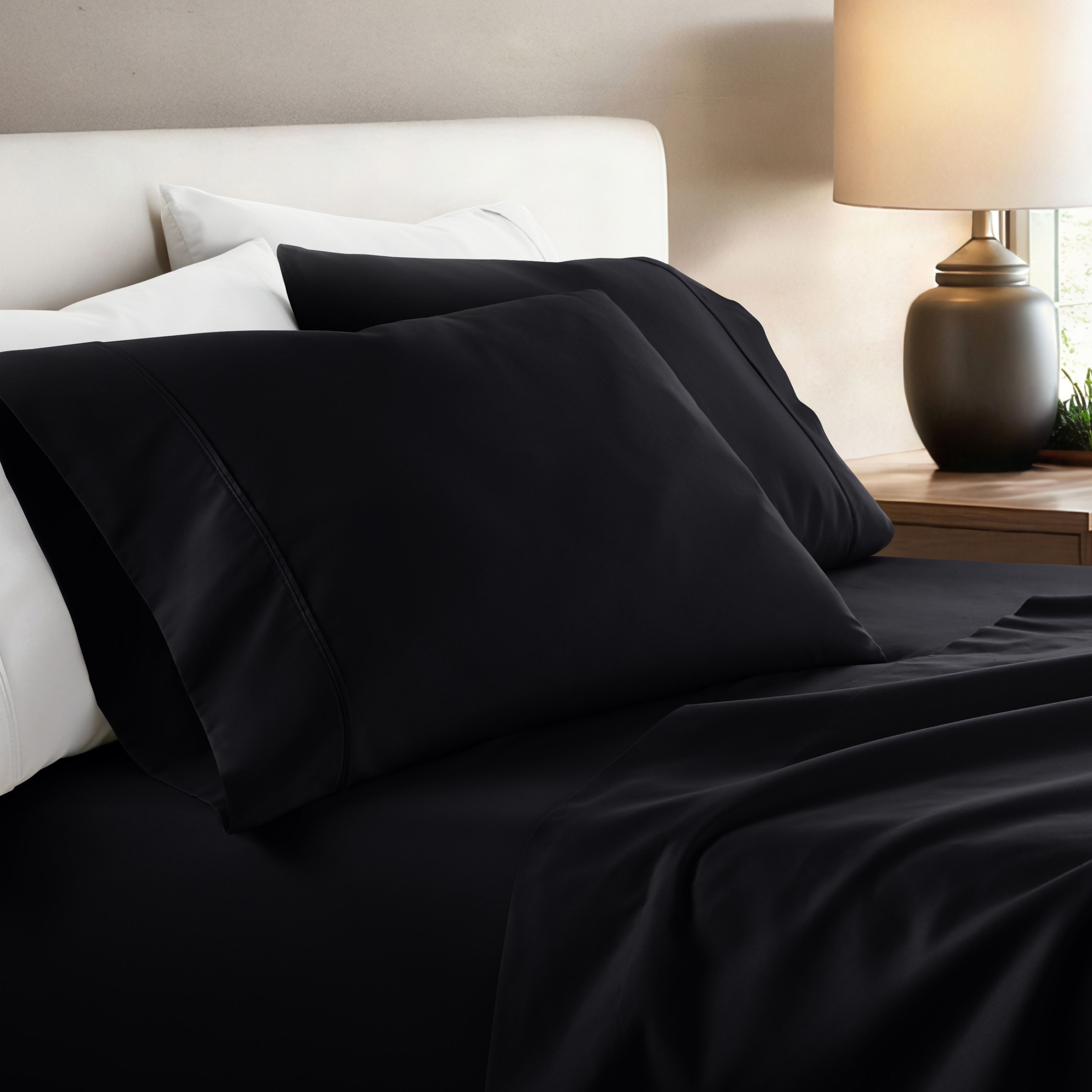 Double Brushed Pillowcase Set