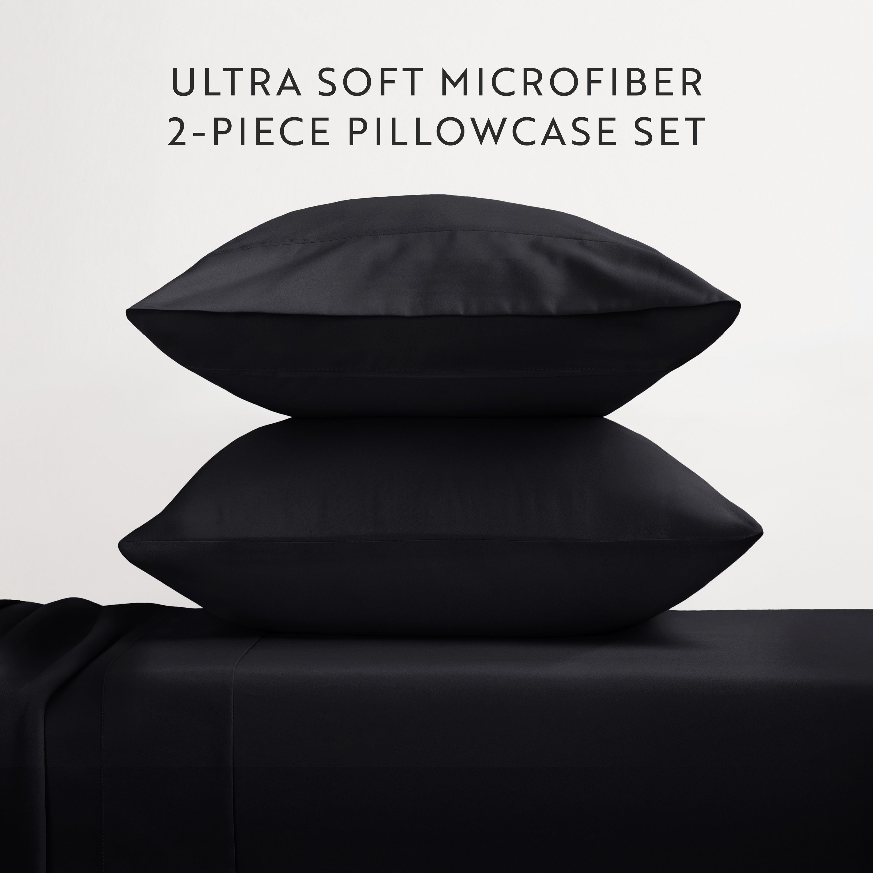 Double Brushed Pillowcase Set