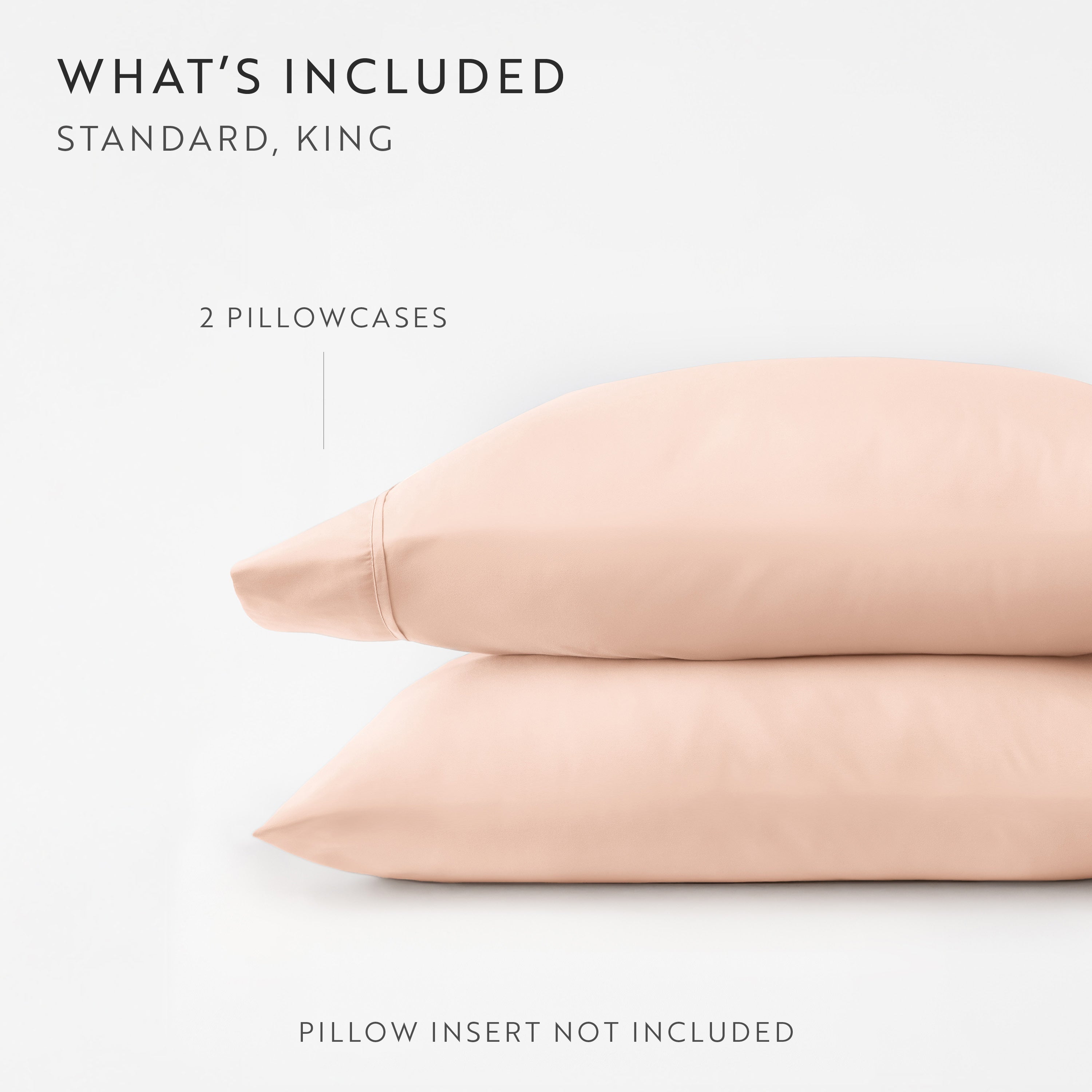 Double Brushed Pillowcase Set