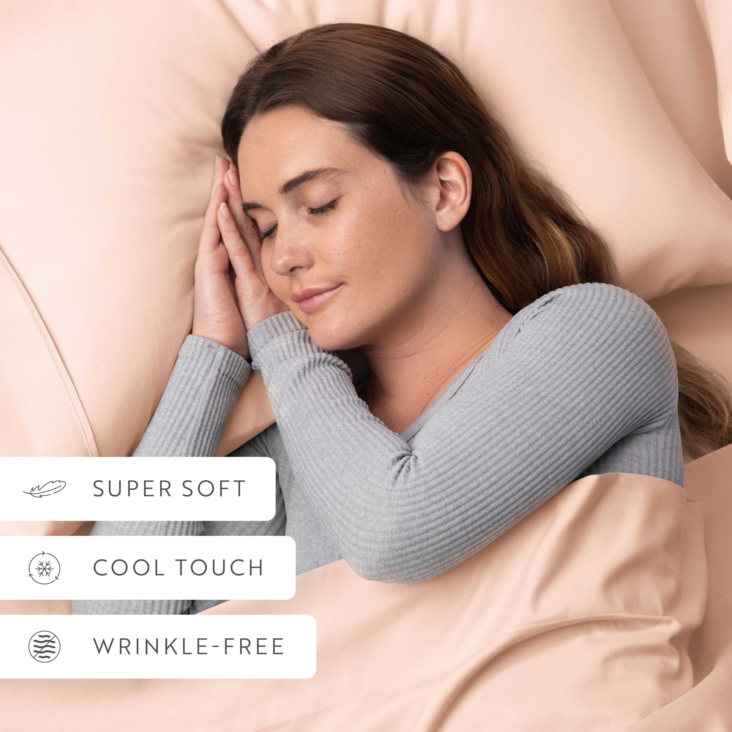 Double Brushed Pillowcase Set