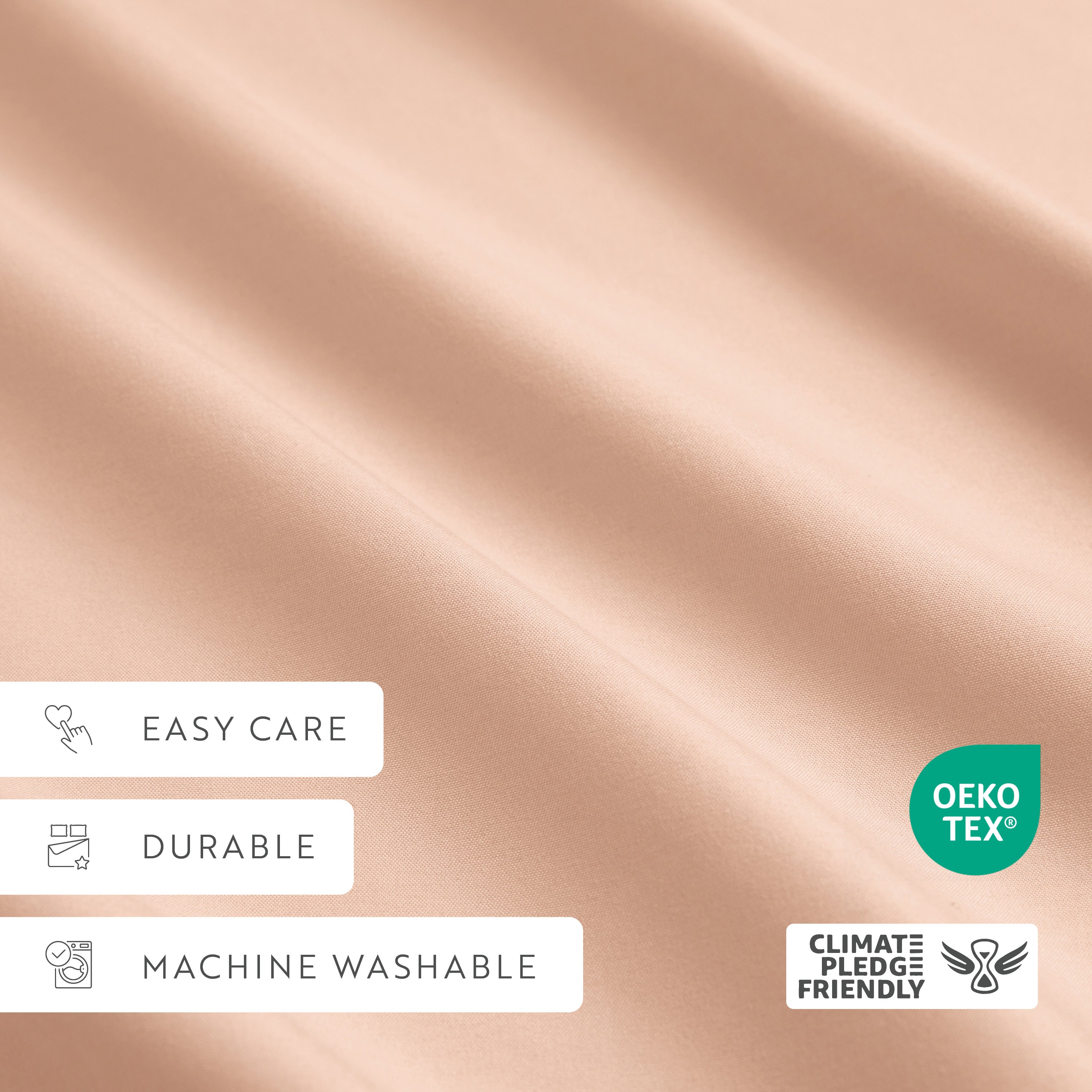 Double Brushed Pillowcase Set