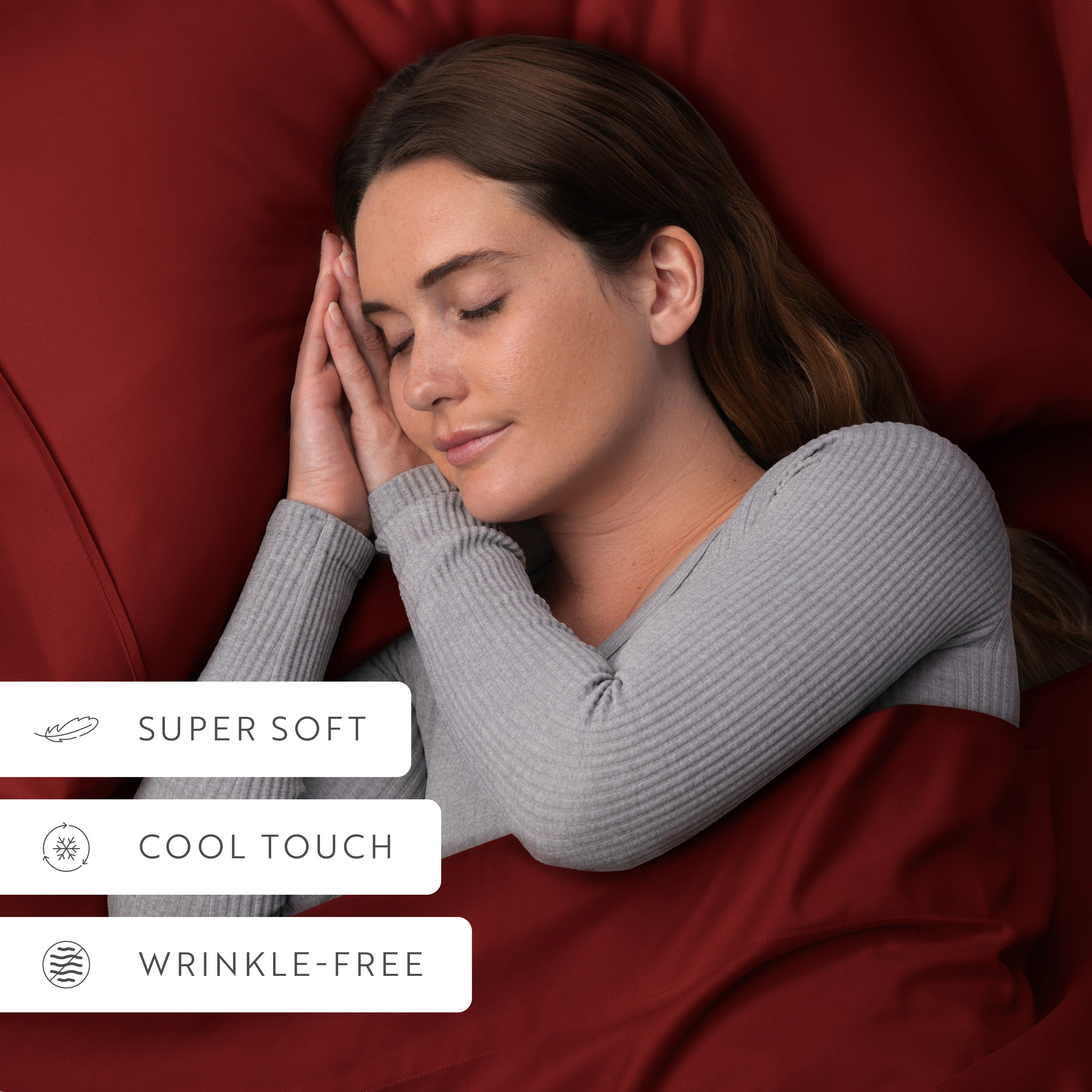Double Brushed Pillowcase Set