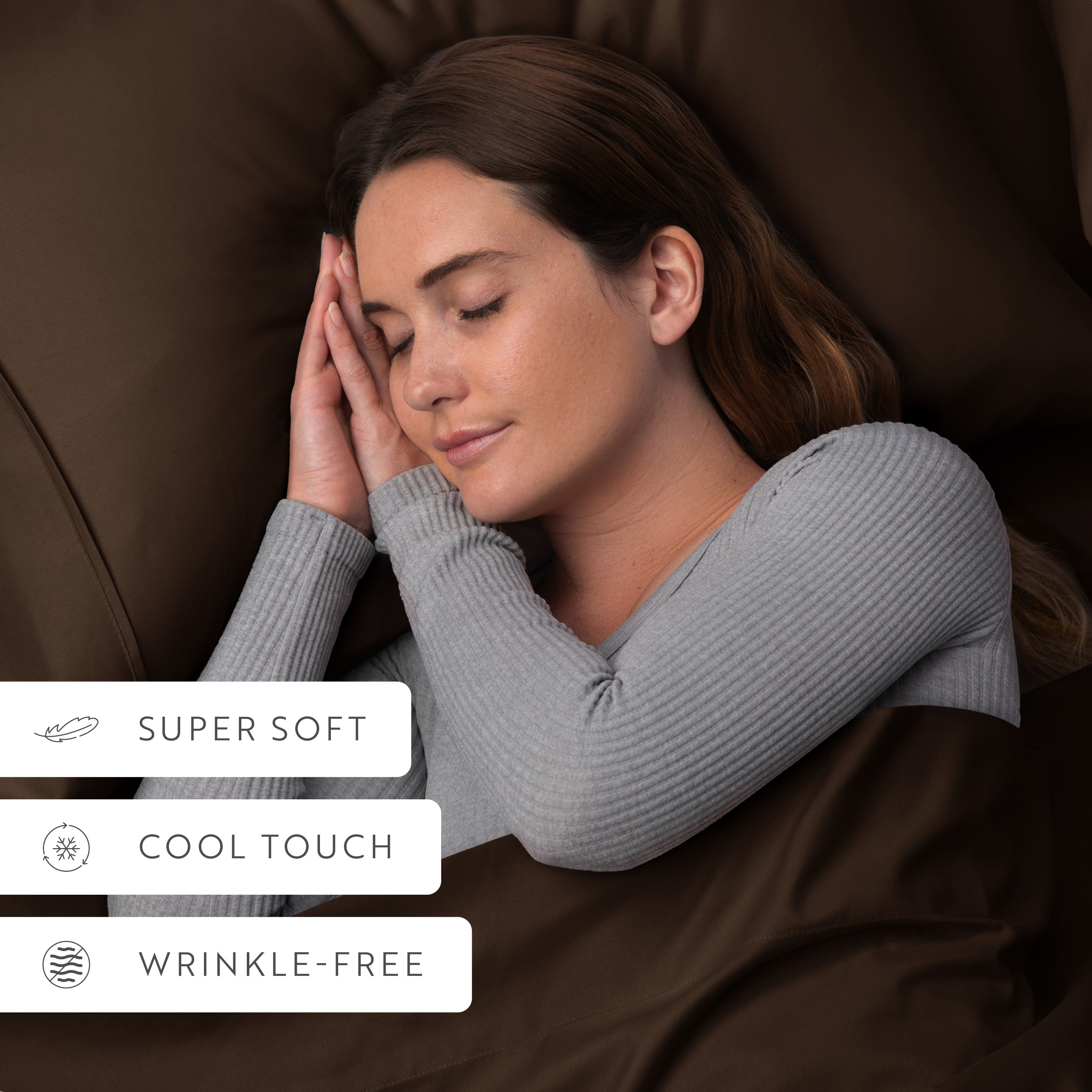 Double Brushed Pillowcase Set