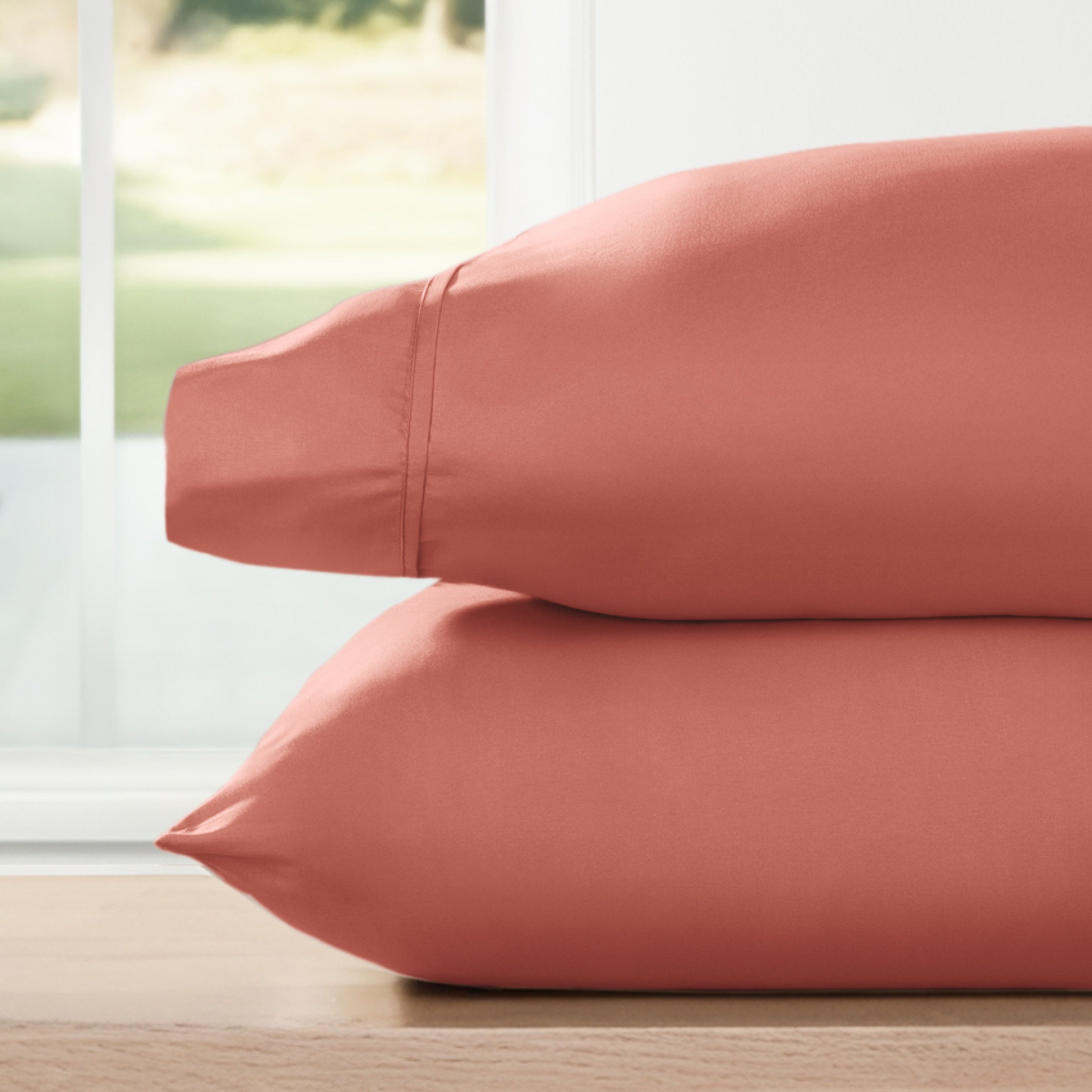 Double Brushed Pillowcase Set