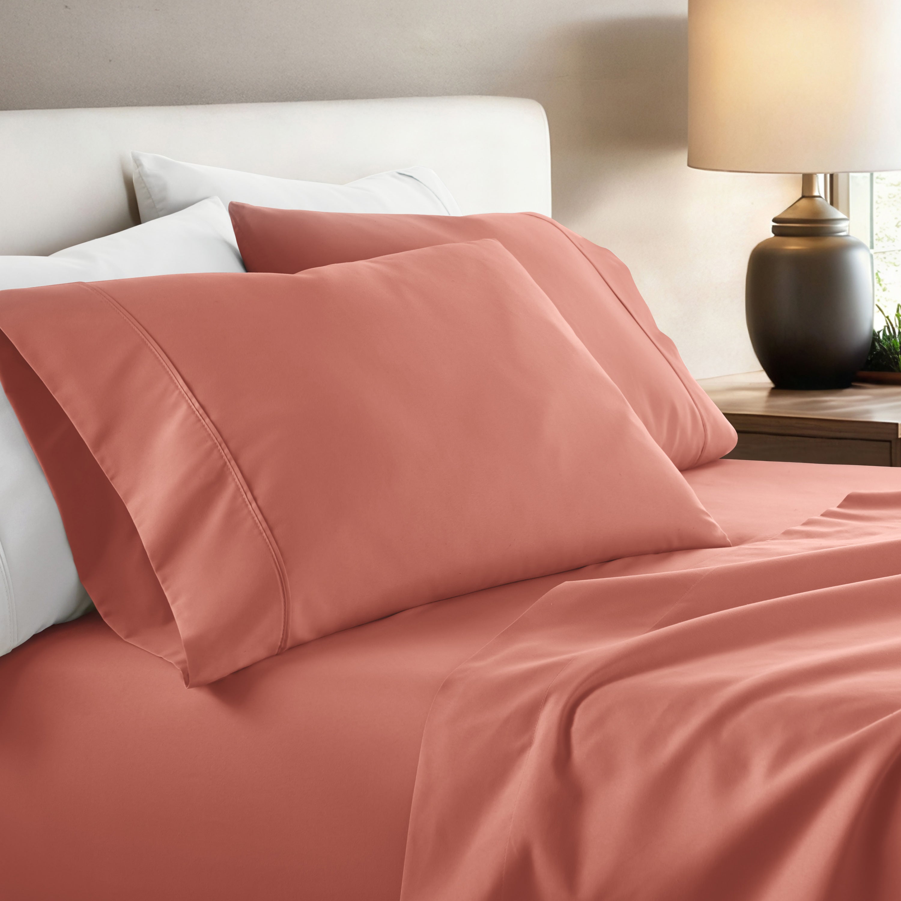 Double Brushed Pillowcase Set