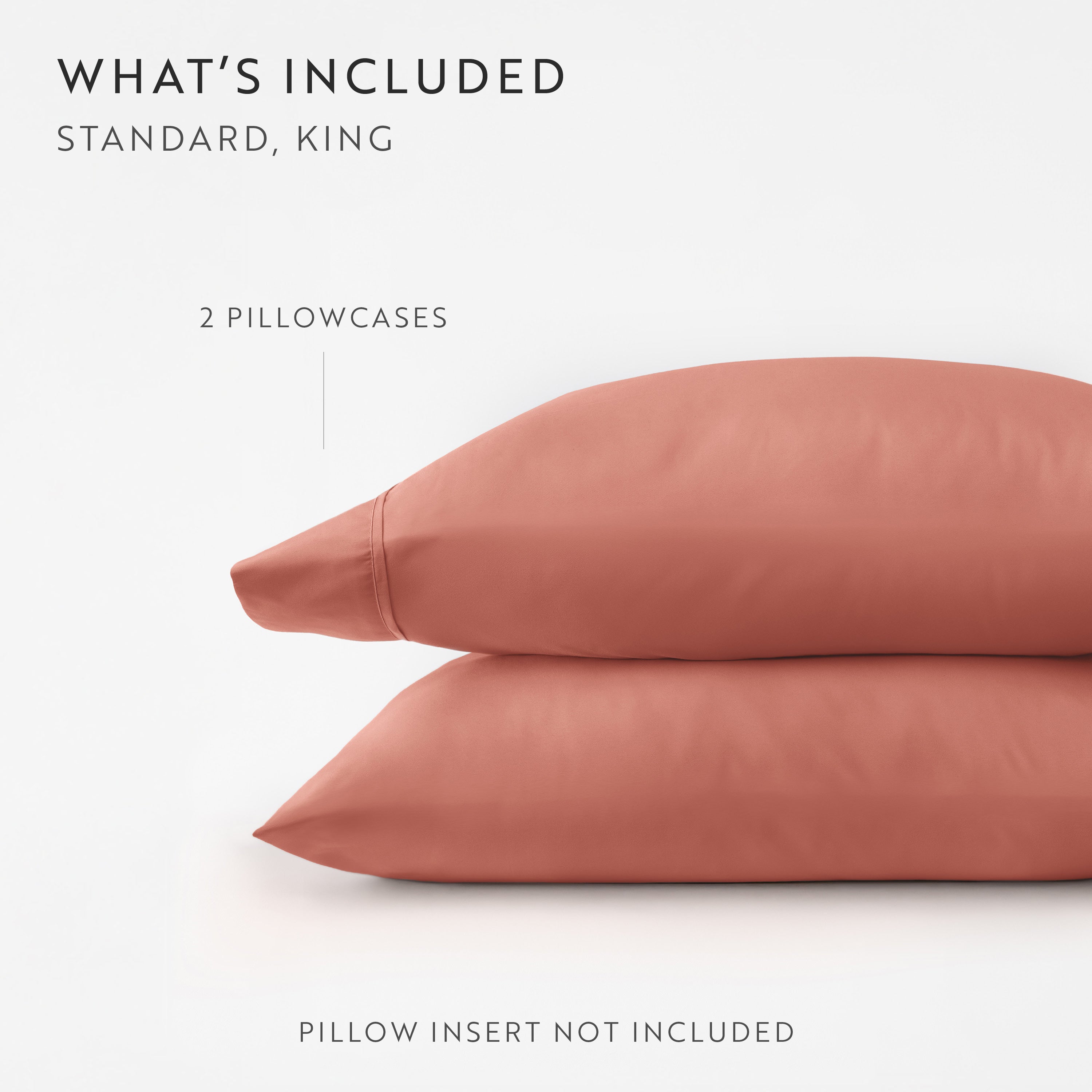 Double Brushed Pillowcase Set
