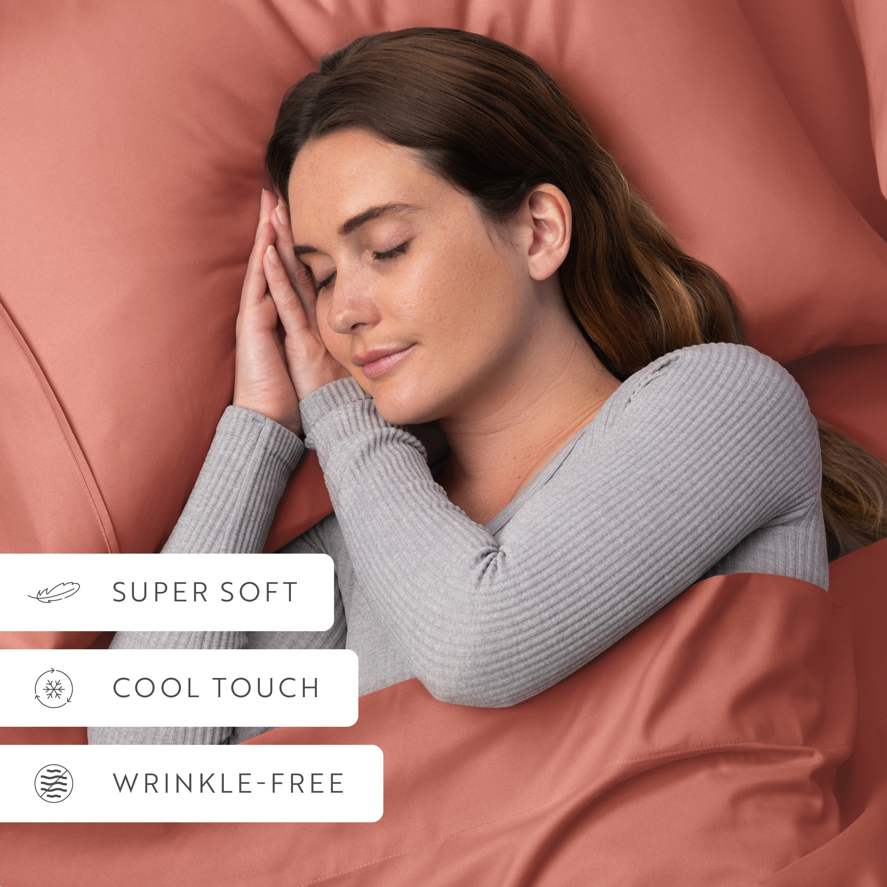 Double Brushed Pillowcase Set