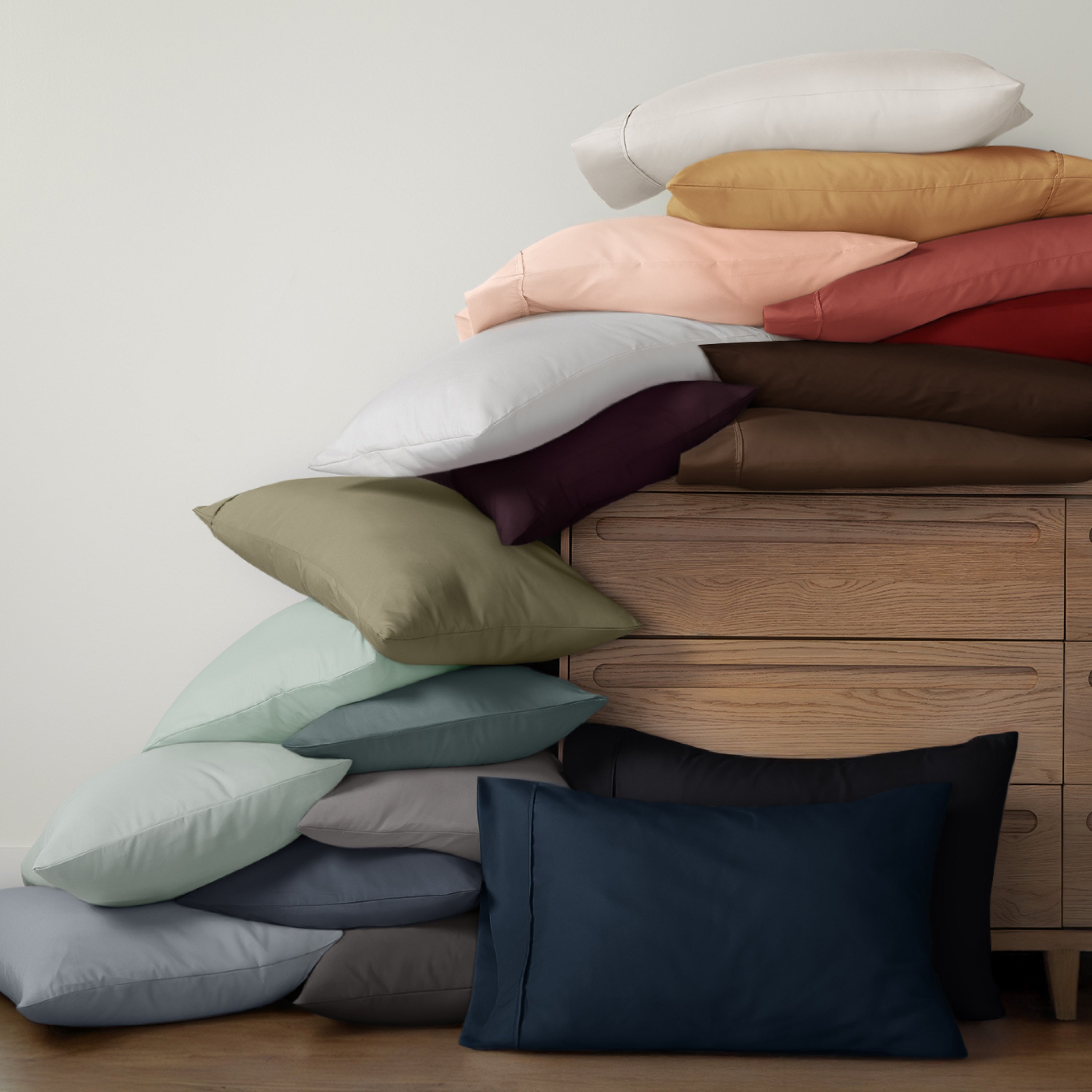 Double Brushed Pillowcase Set