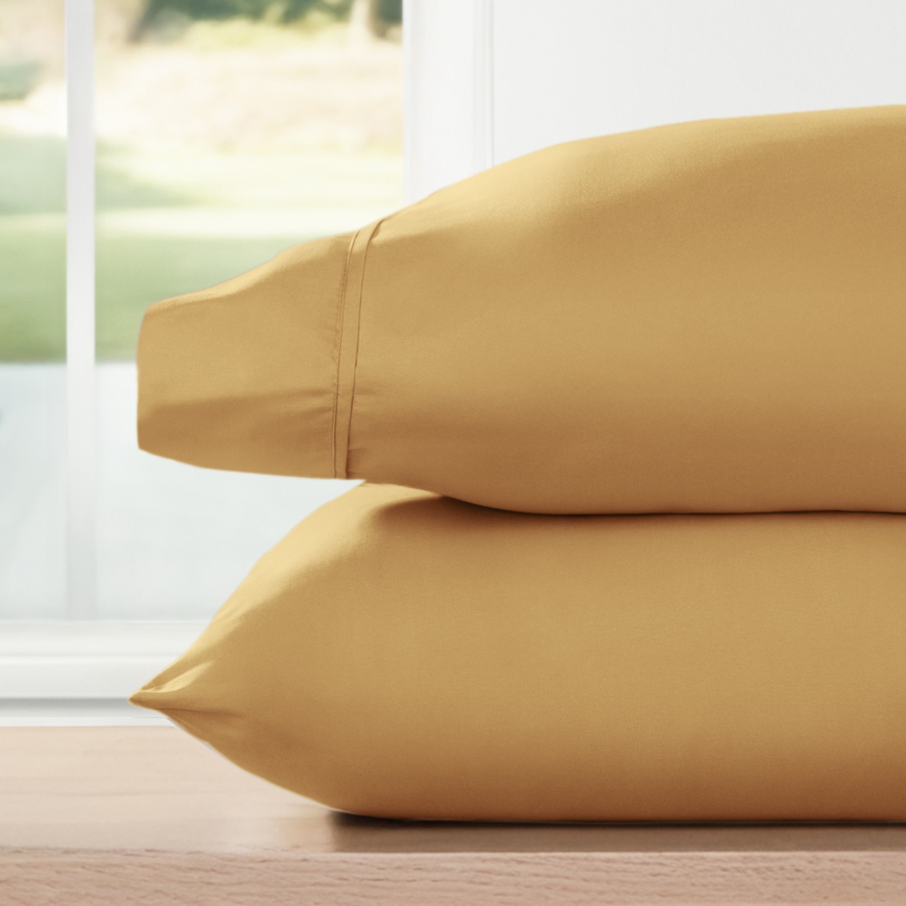 Double Brushed Pillowcase Set