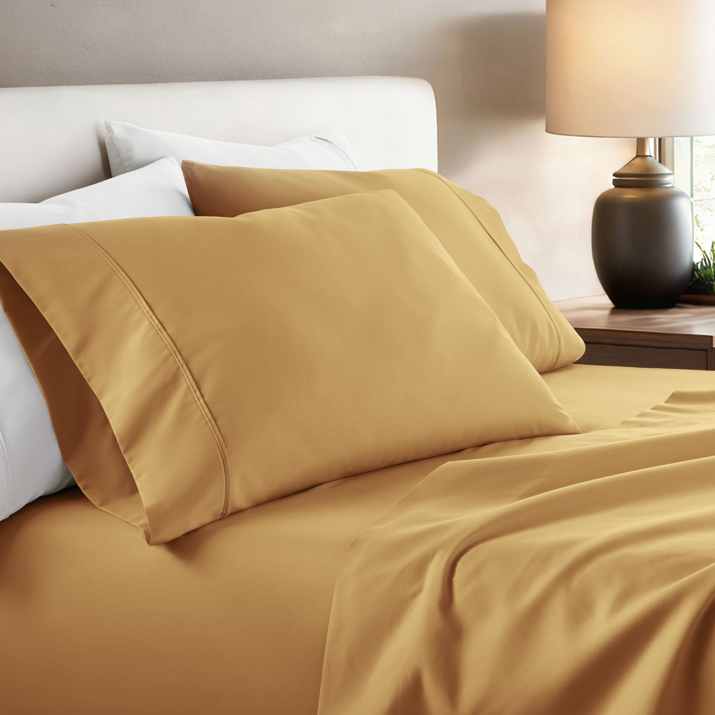 Double Brushed Pillowcase Set