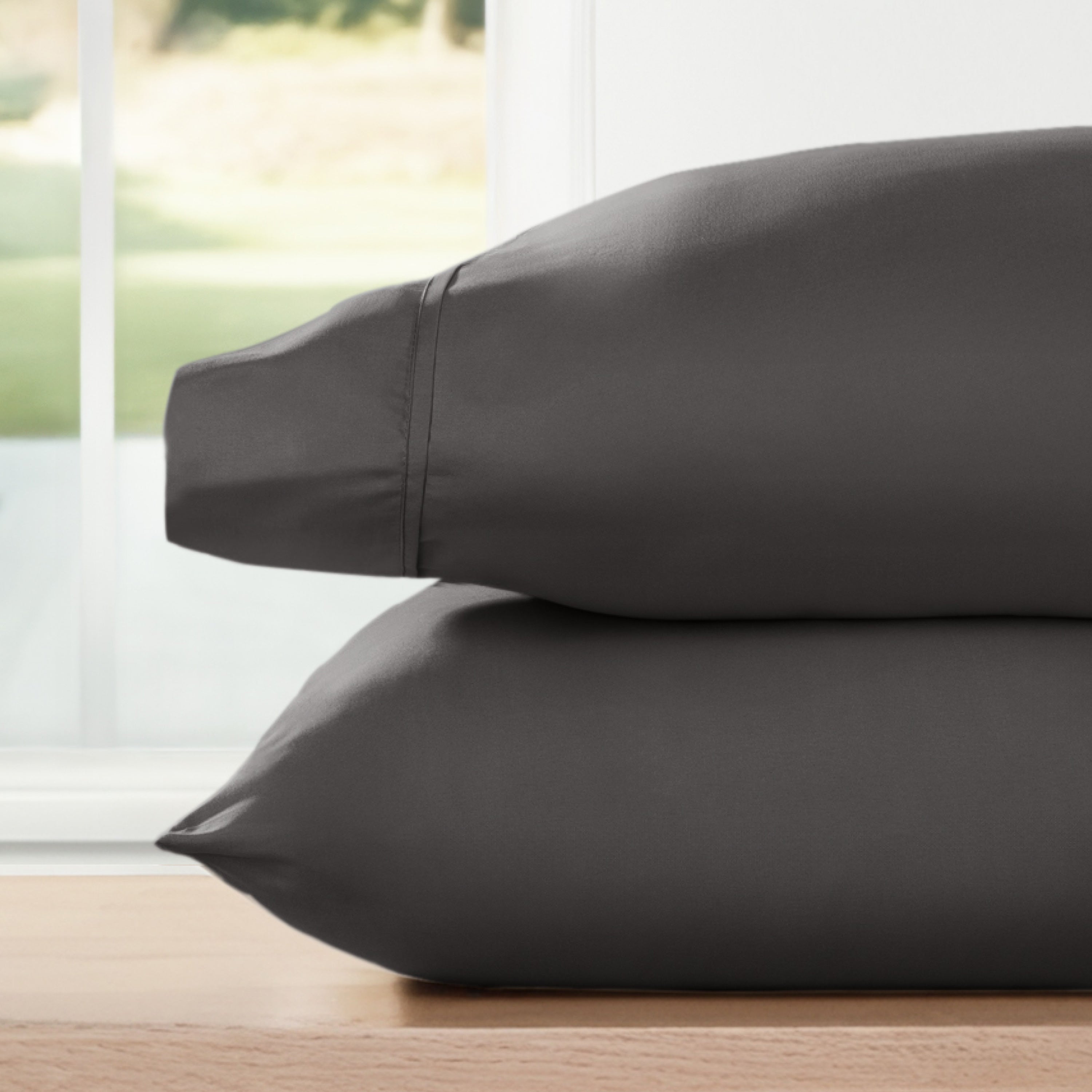 Double Brushed Pillowcase Set