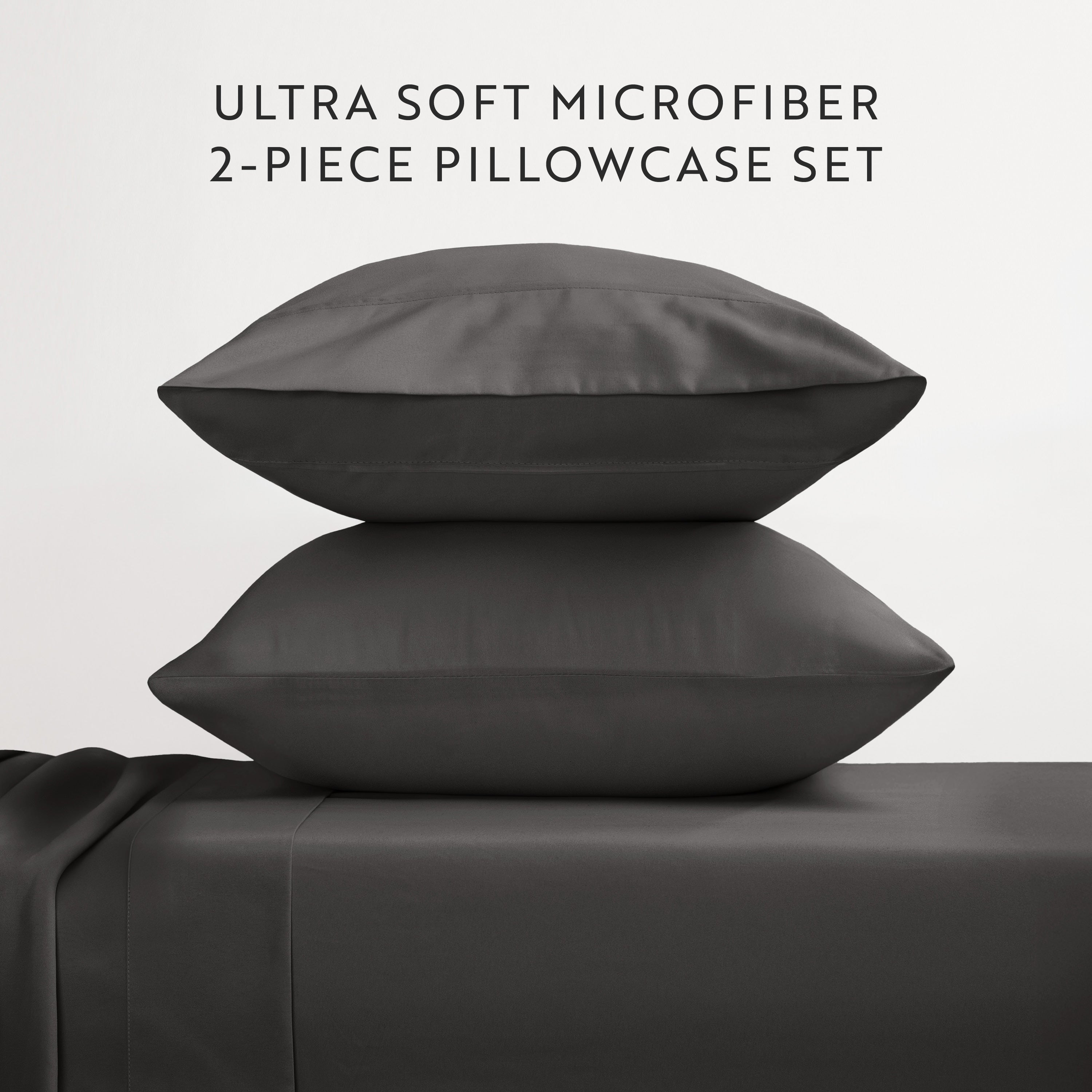 Double Brushed Pillowcase Set