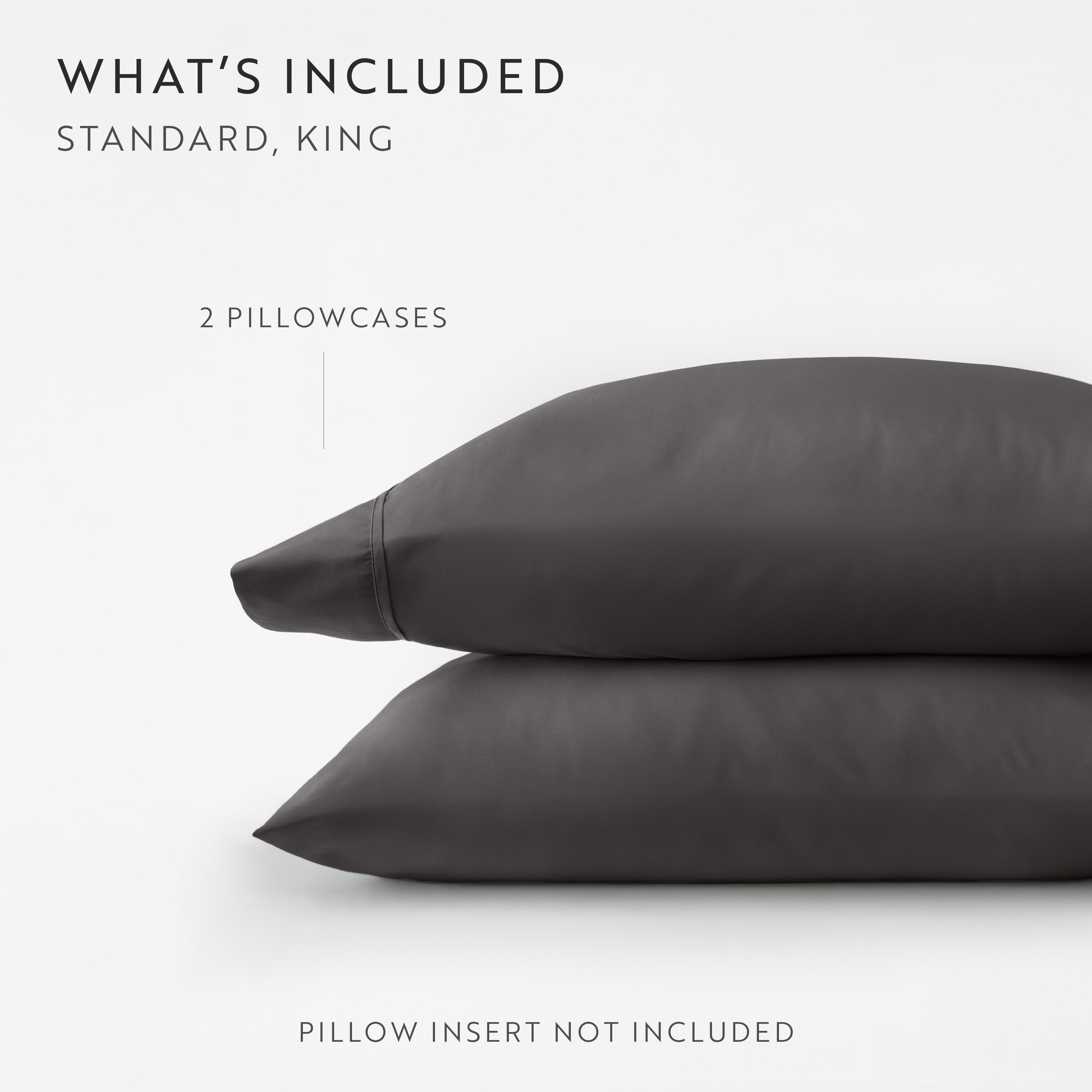 Double Brushed Pillowcase Set