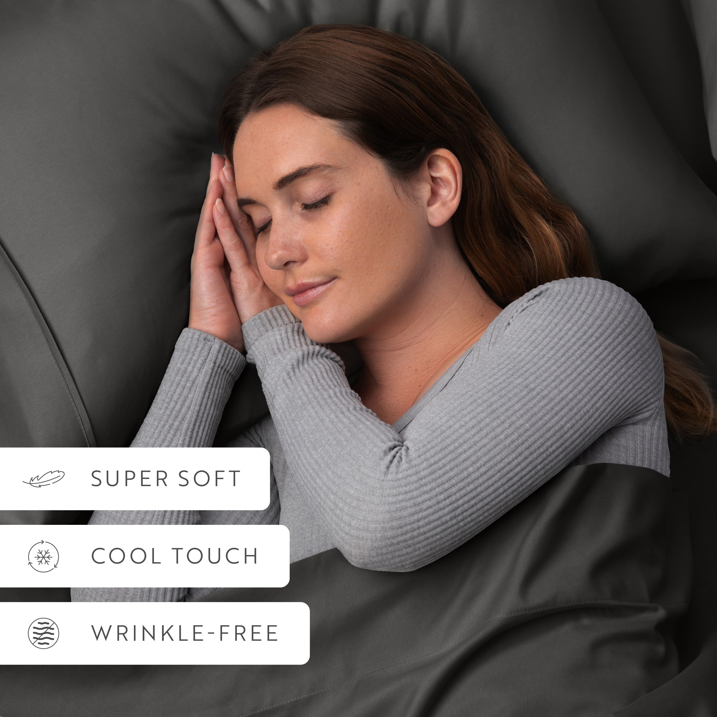 Double Brushed Pillowcase Set