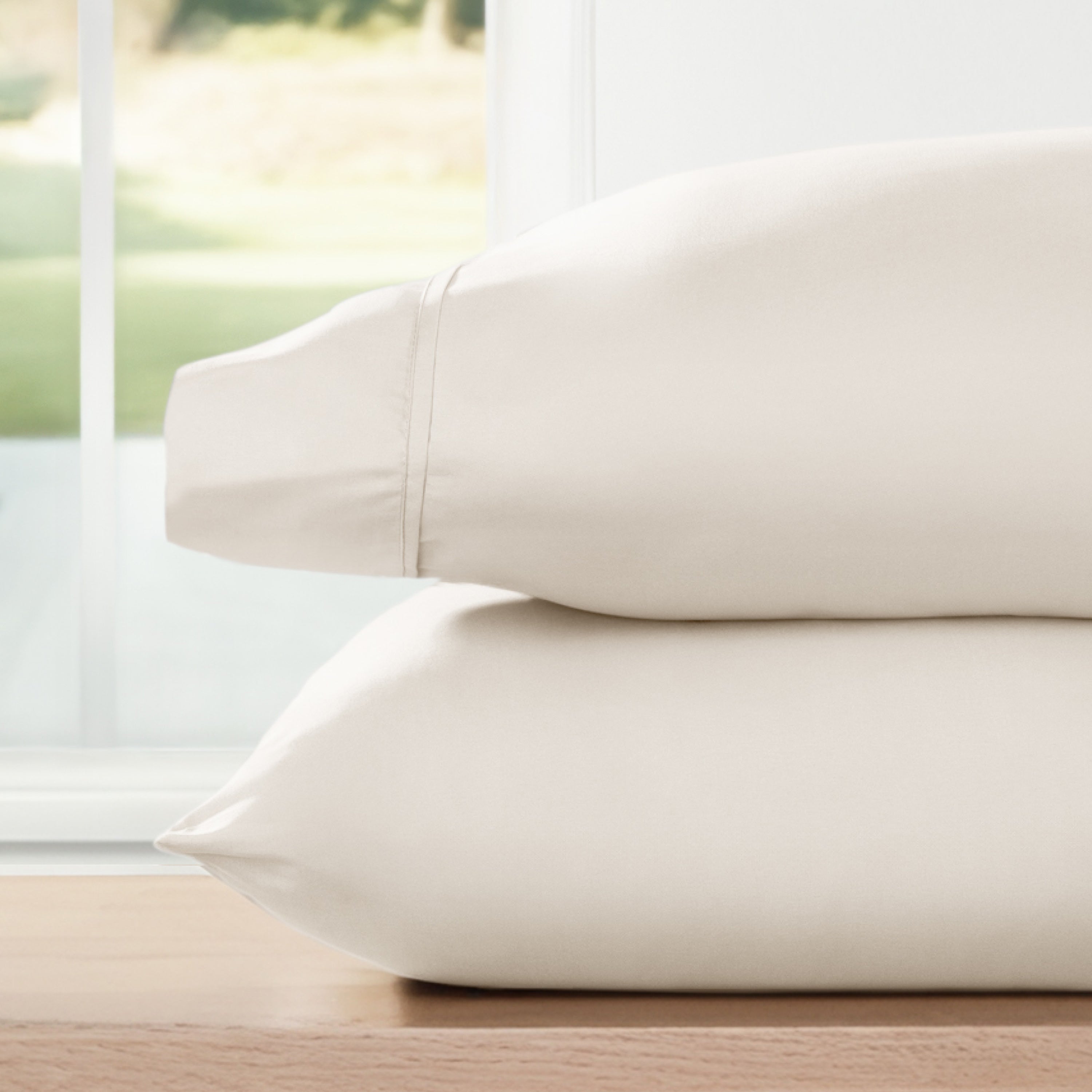 Double Brushed Pillowcase Set