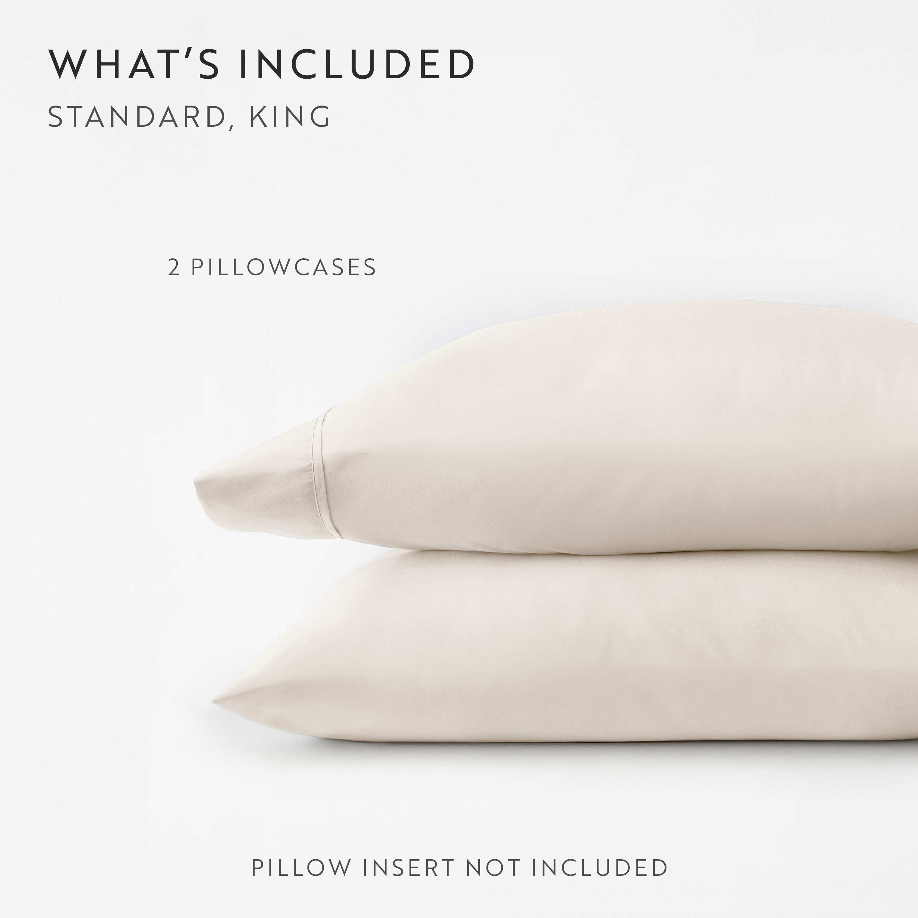 Double Brushed Pillowcase Set