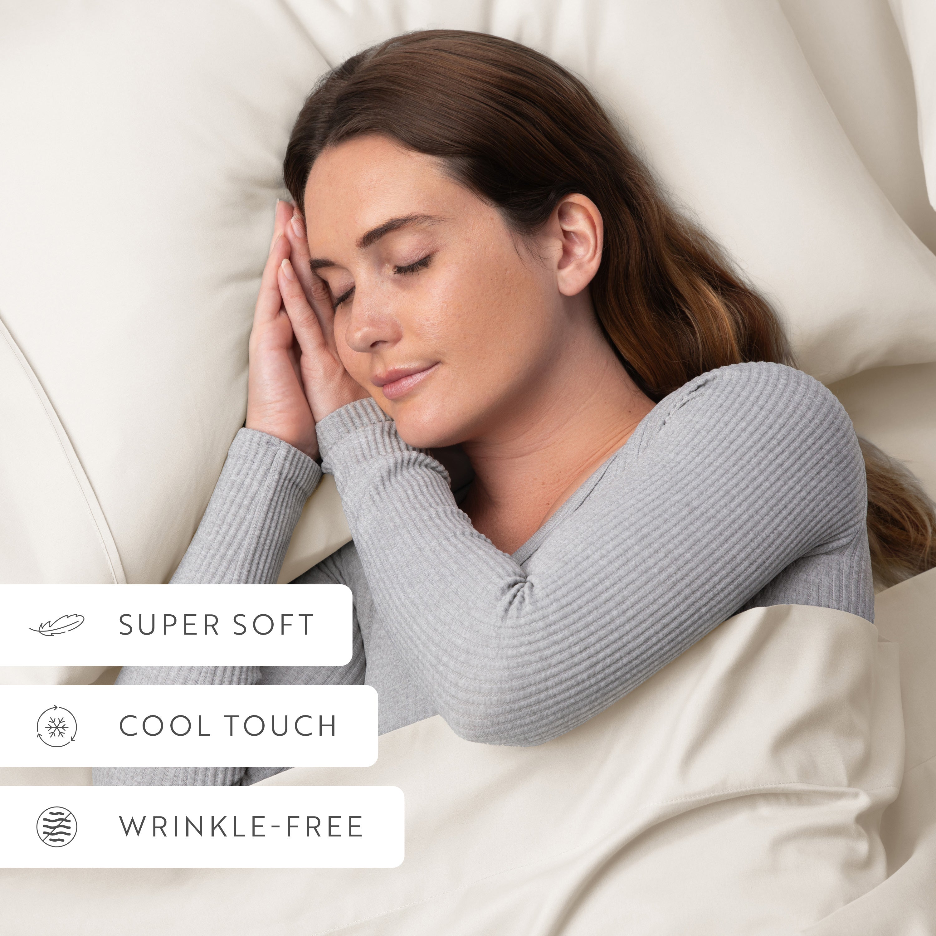 Double Brushed Pillowcase Set