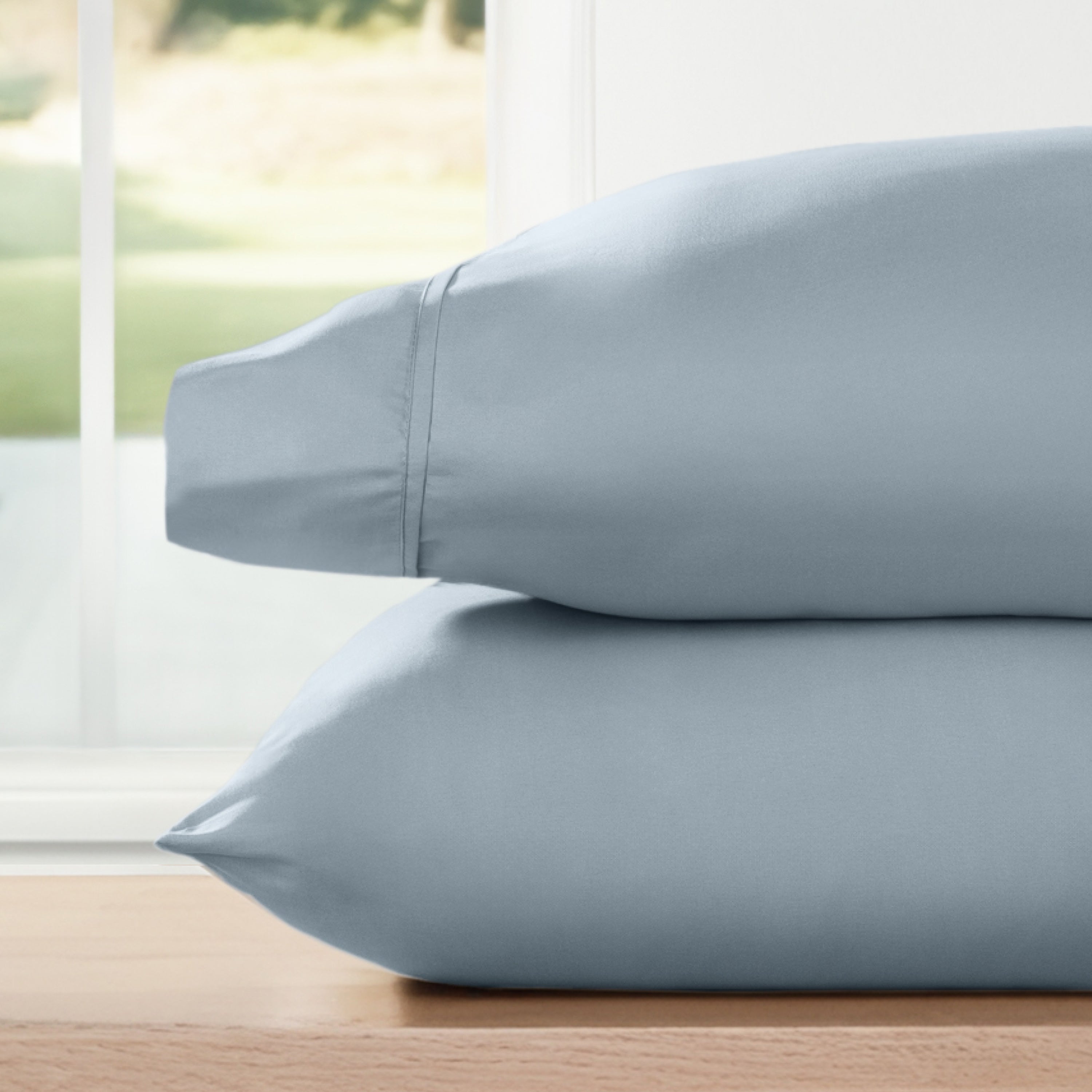 Double Brushed Pillowcase Set