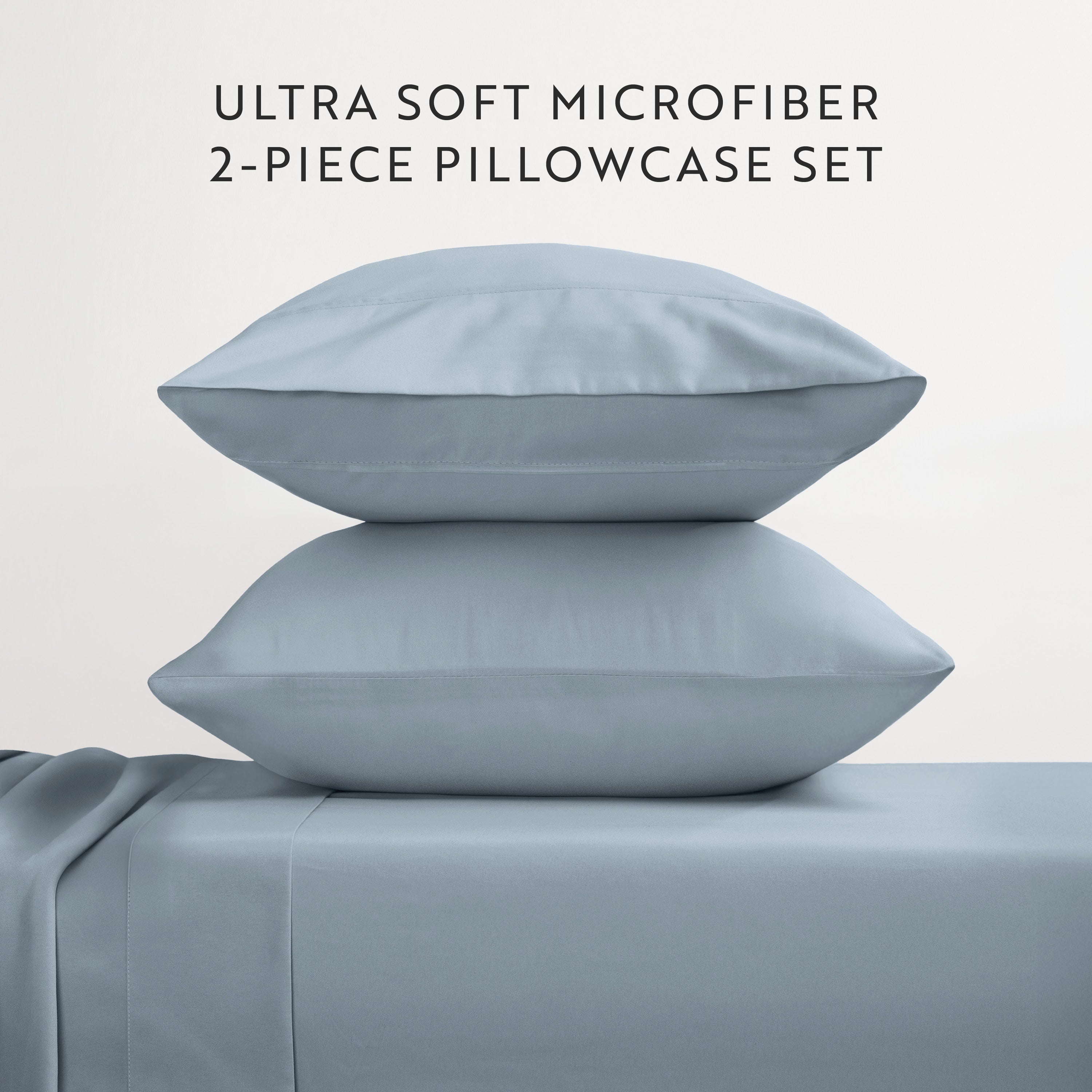 Double Brushed Pillowcase Set