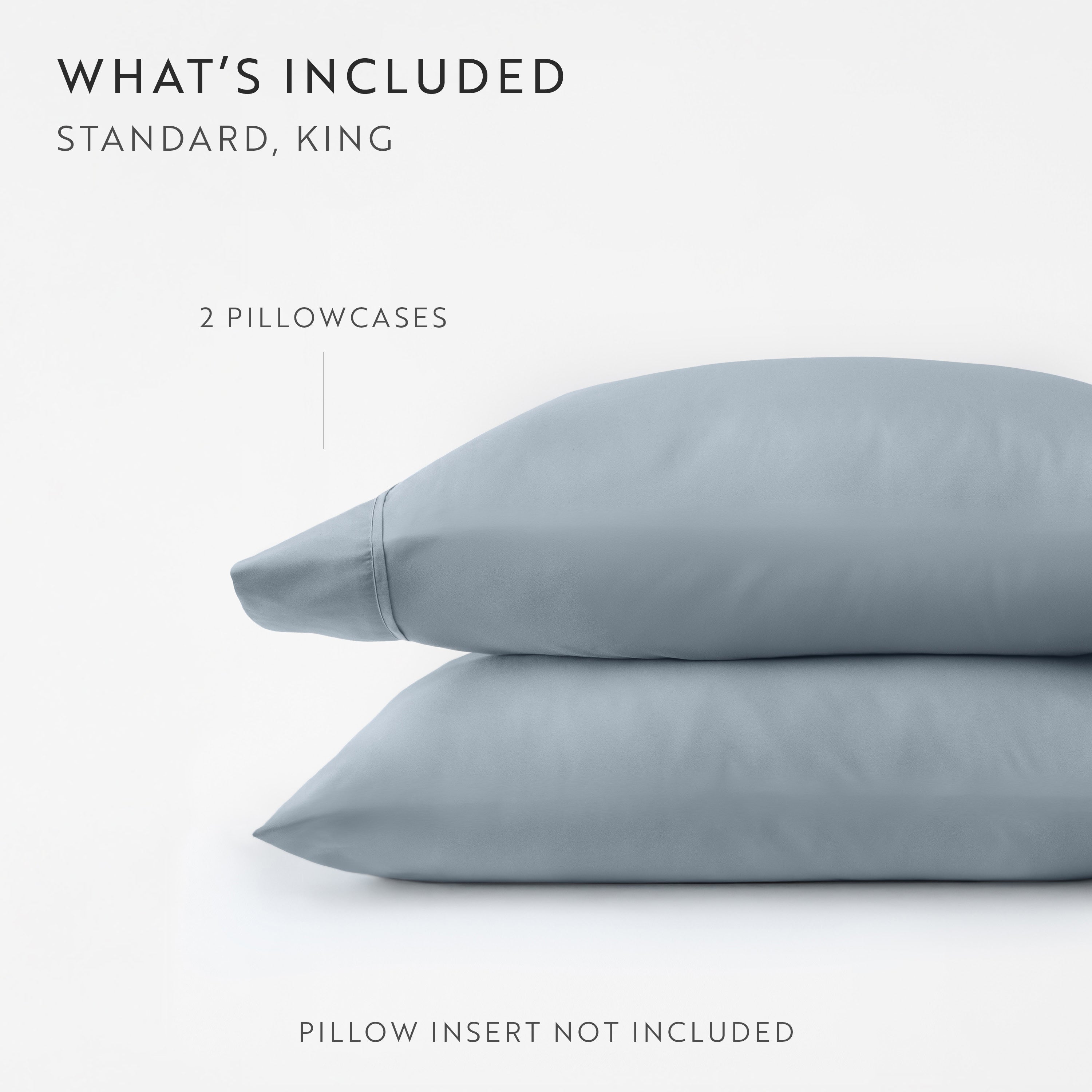 Double Brushed Pillowcase Set